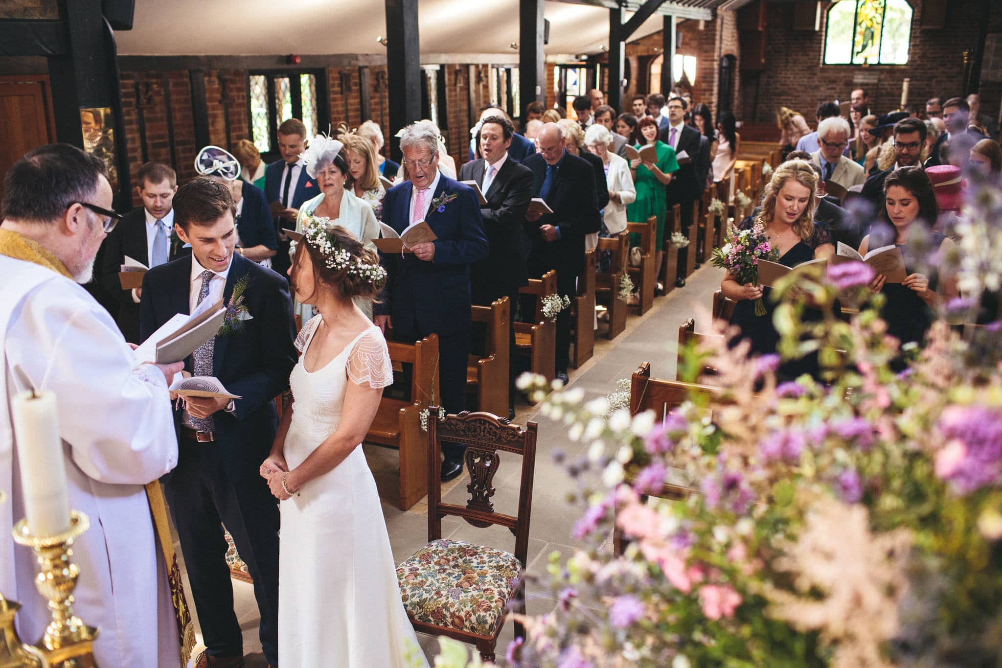 wedding photographs the garden barn