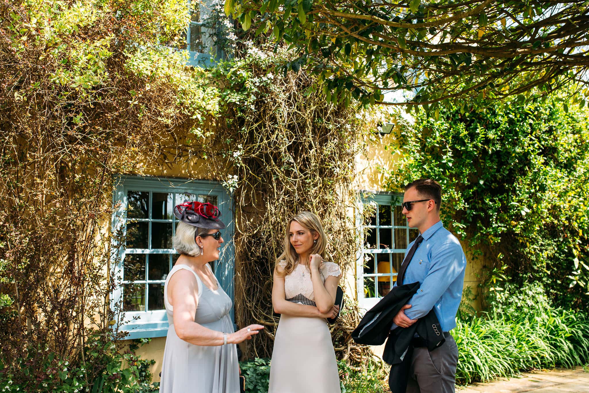 wedding guests south farm photography