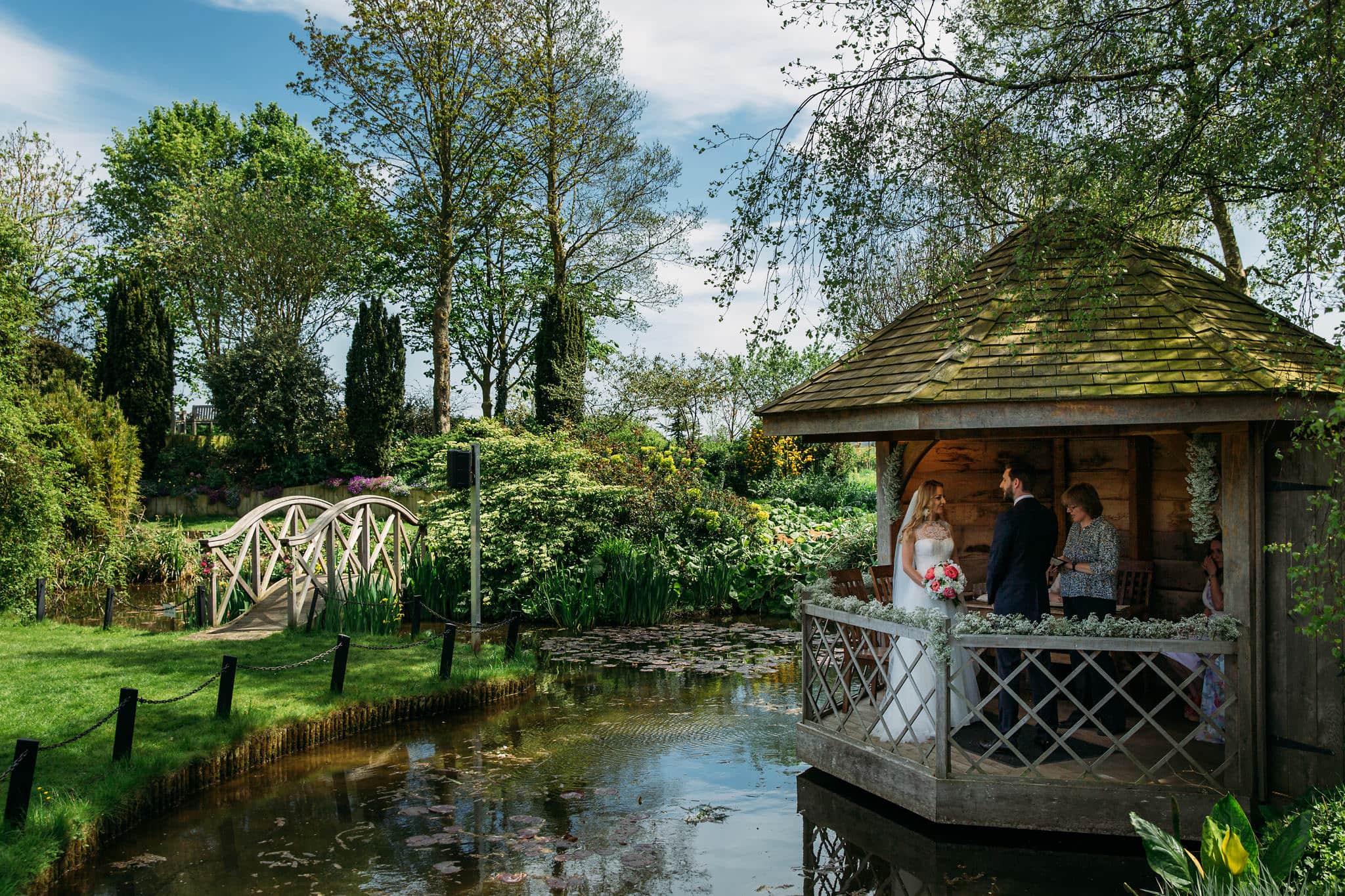 wedding ceremony south farm photography