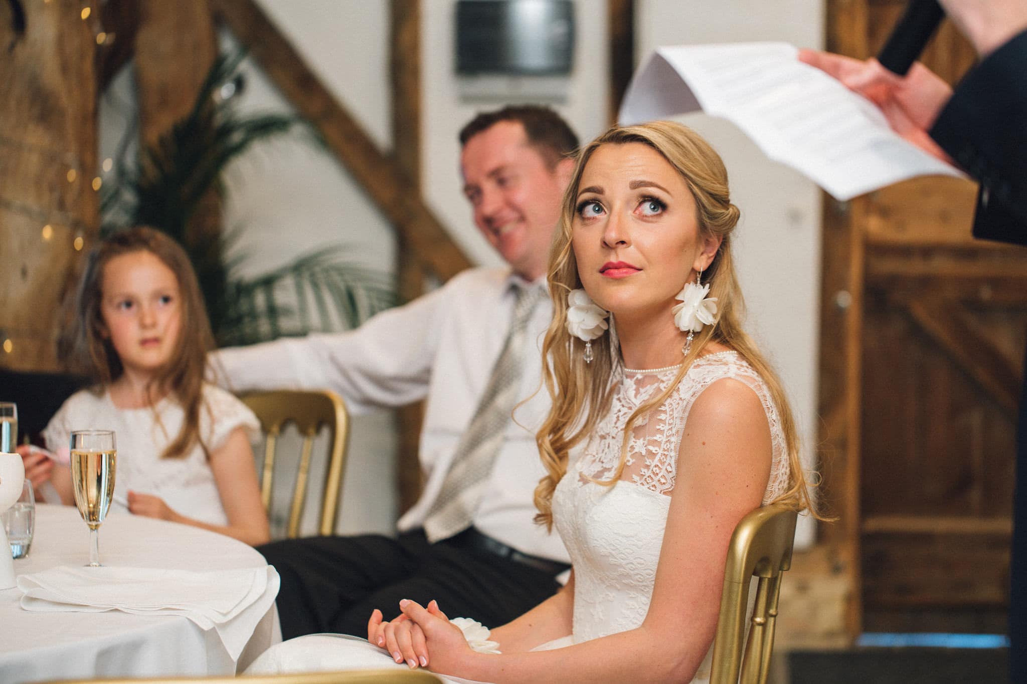 speeches south farm wedding