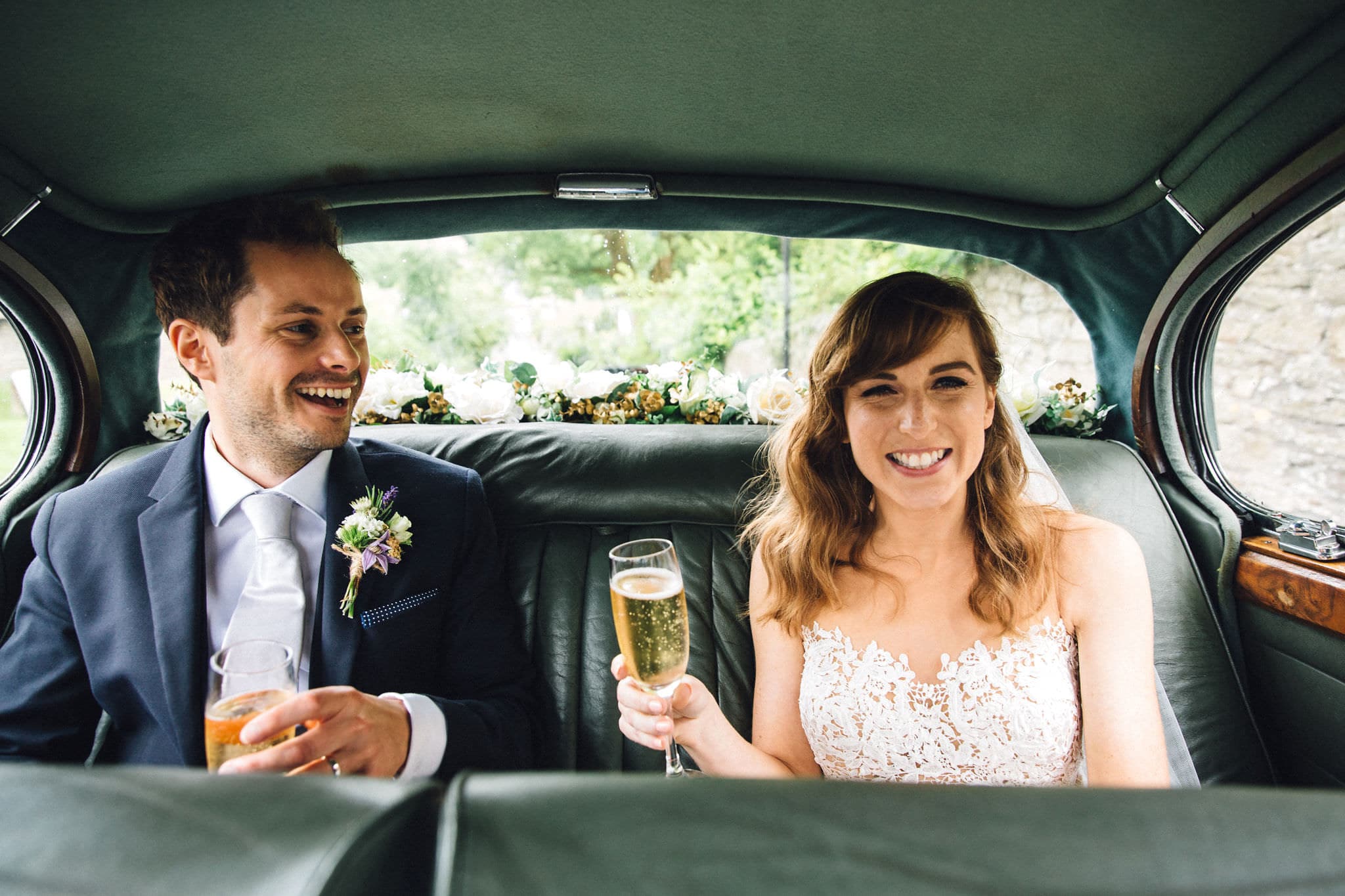 wedding car browsholme hall photography