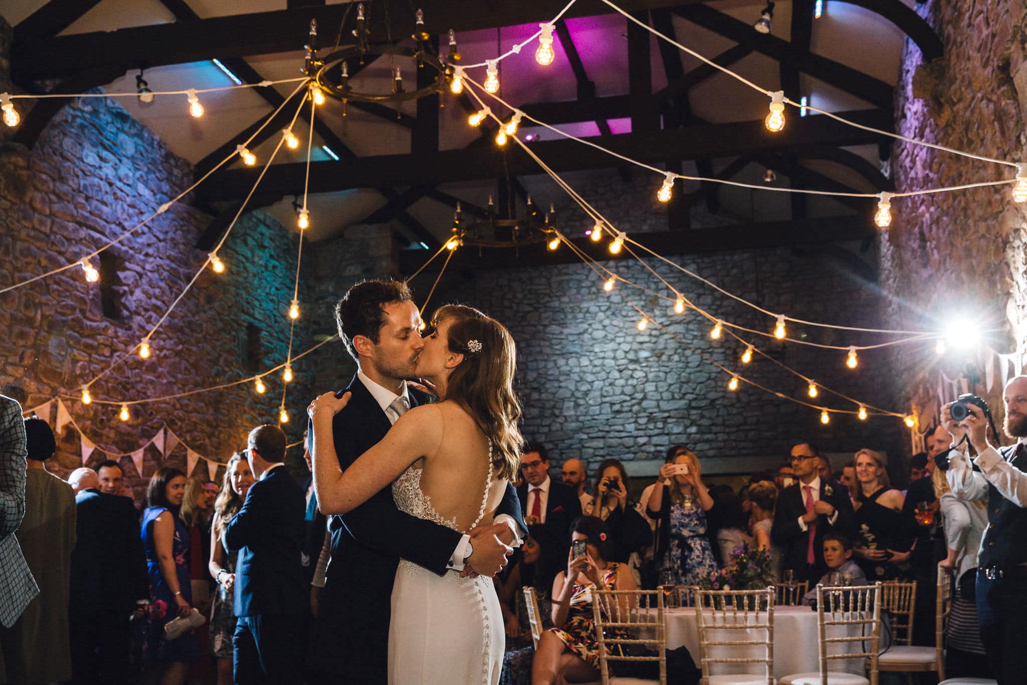 first dance tithe barn