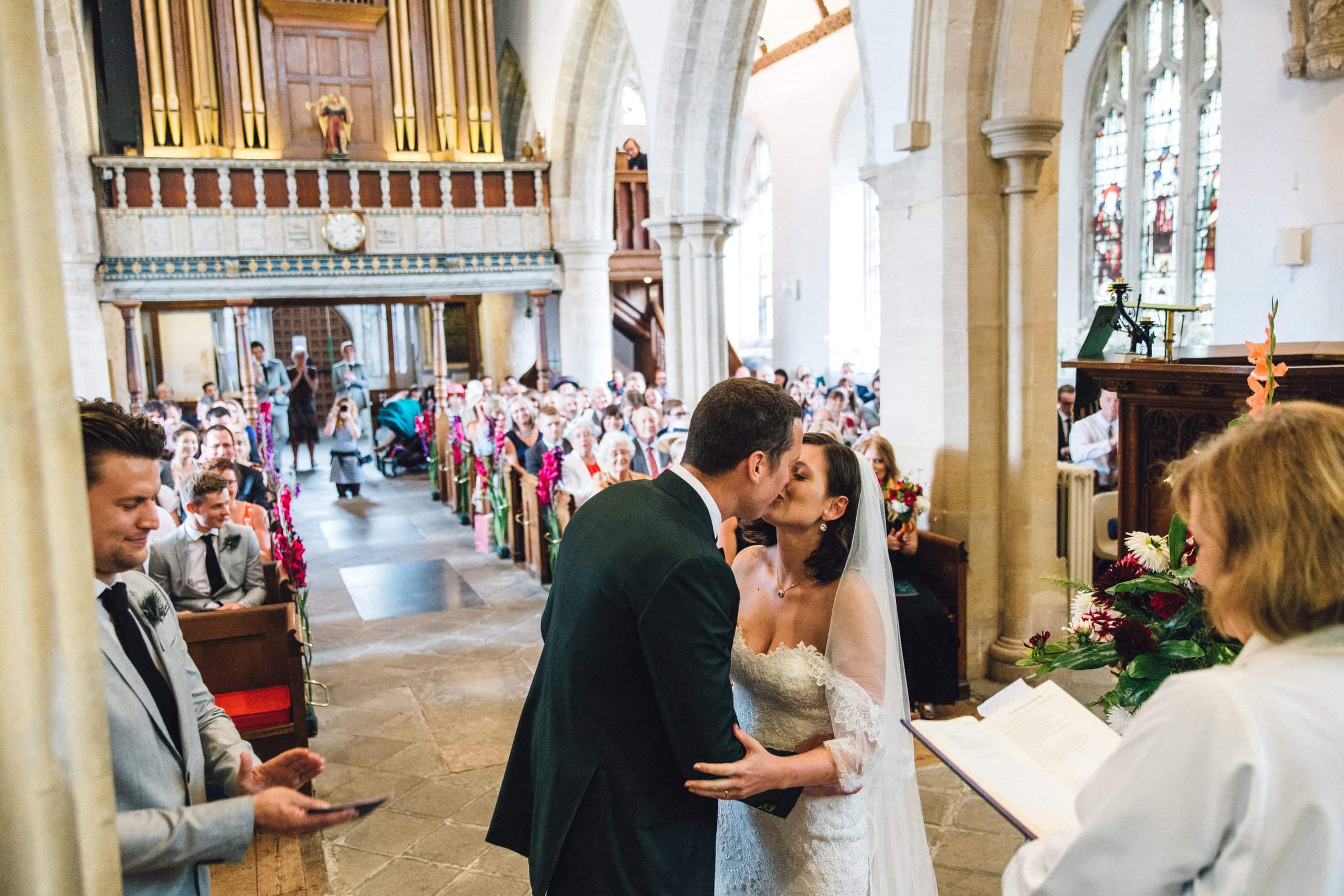 first kiss wedding photography