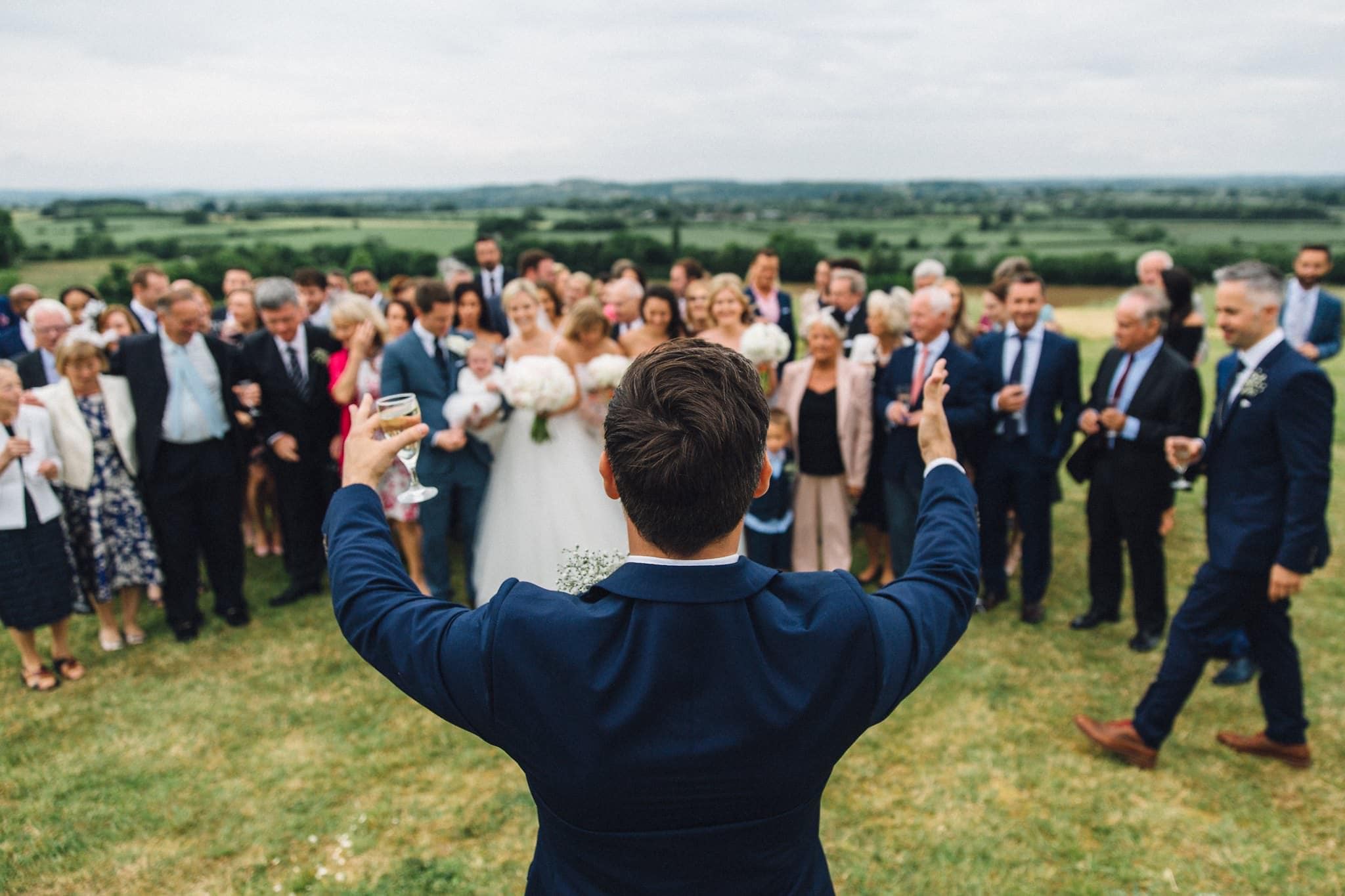 organising group shots