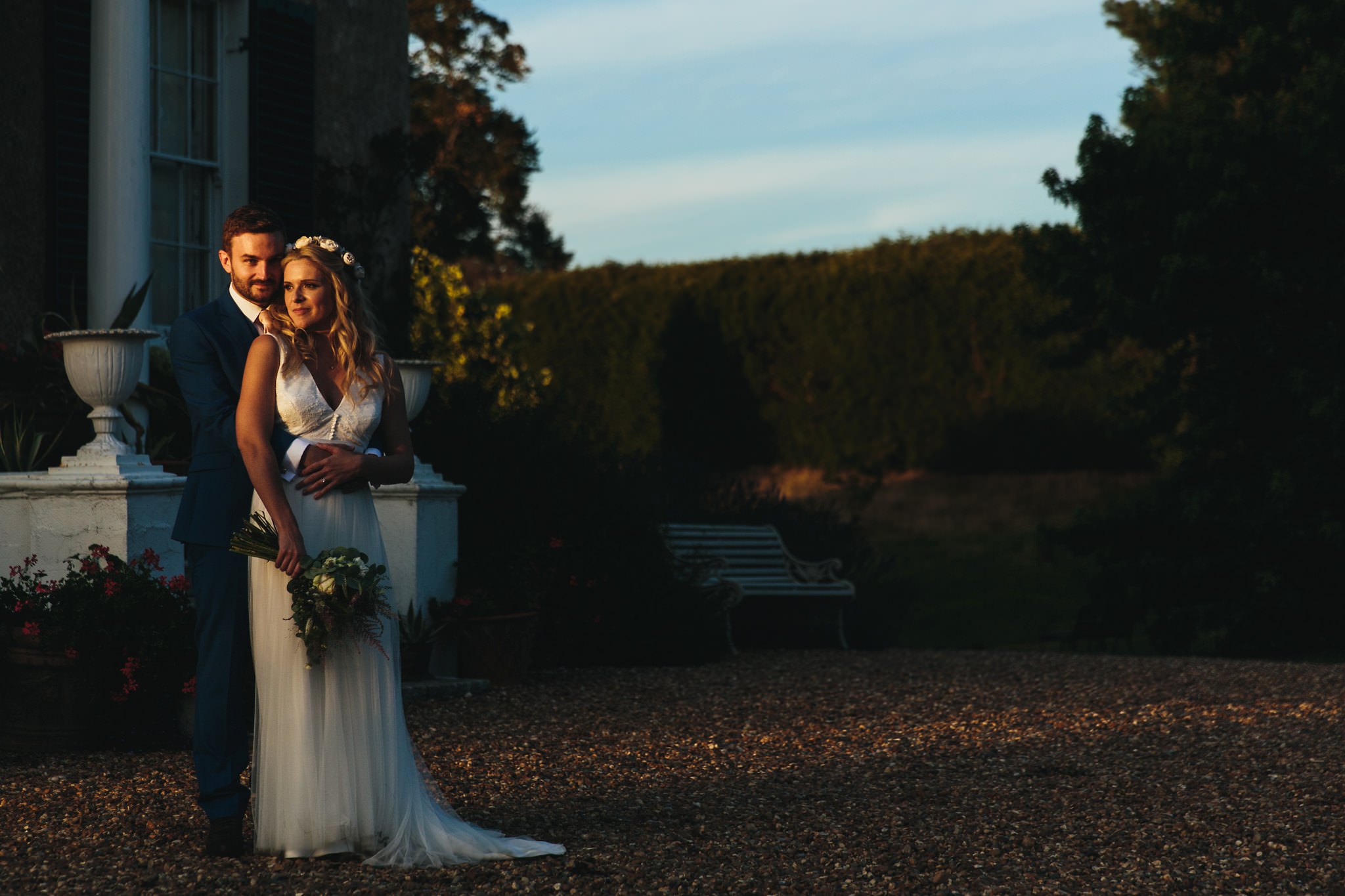 stunning light wedding photographs
