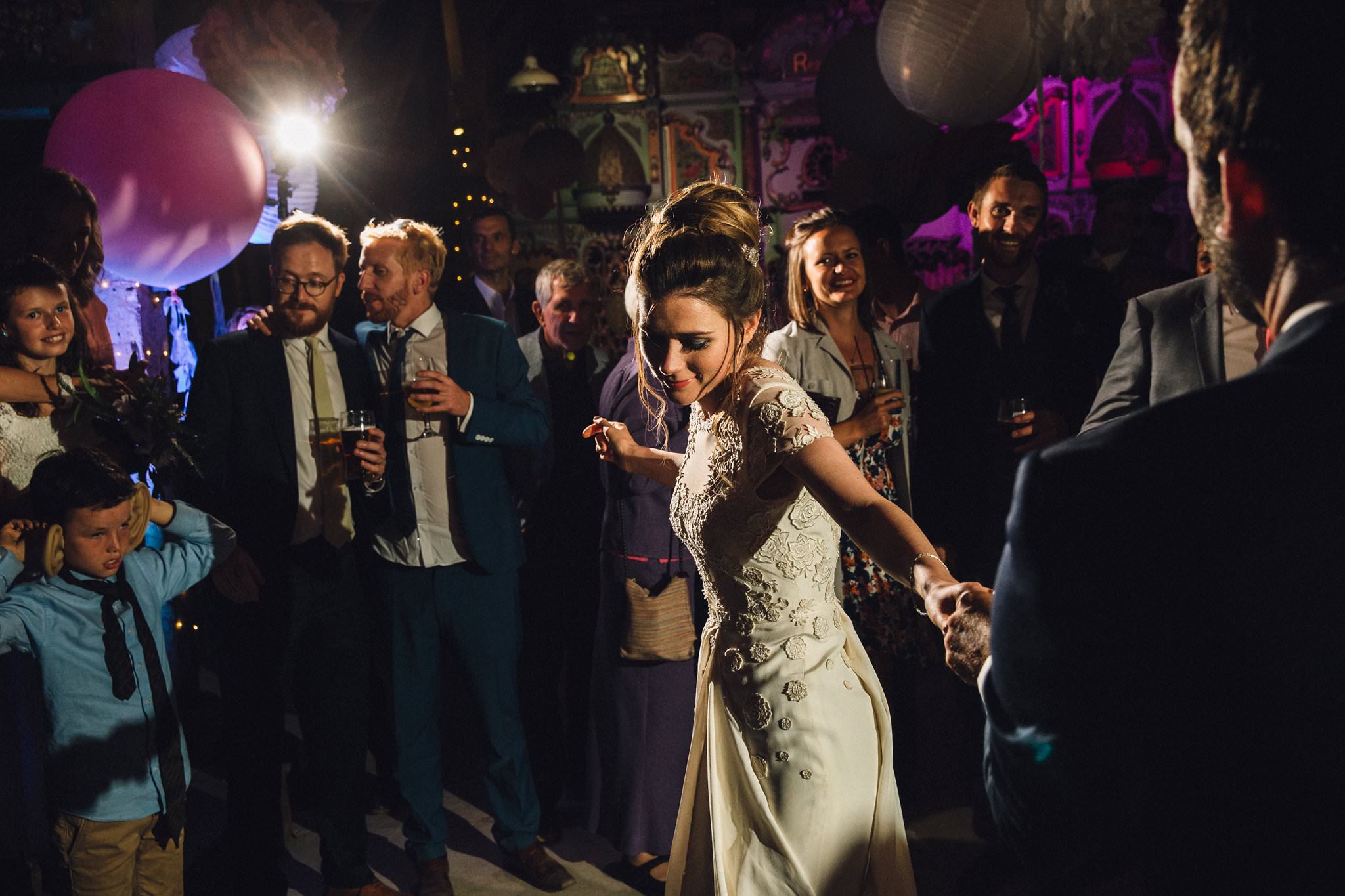 bride dancing image