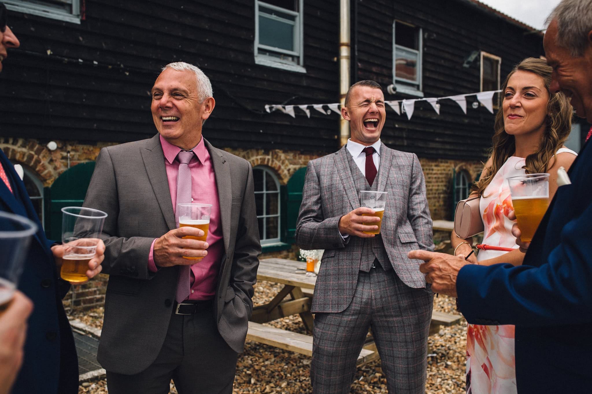 wedding guests