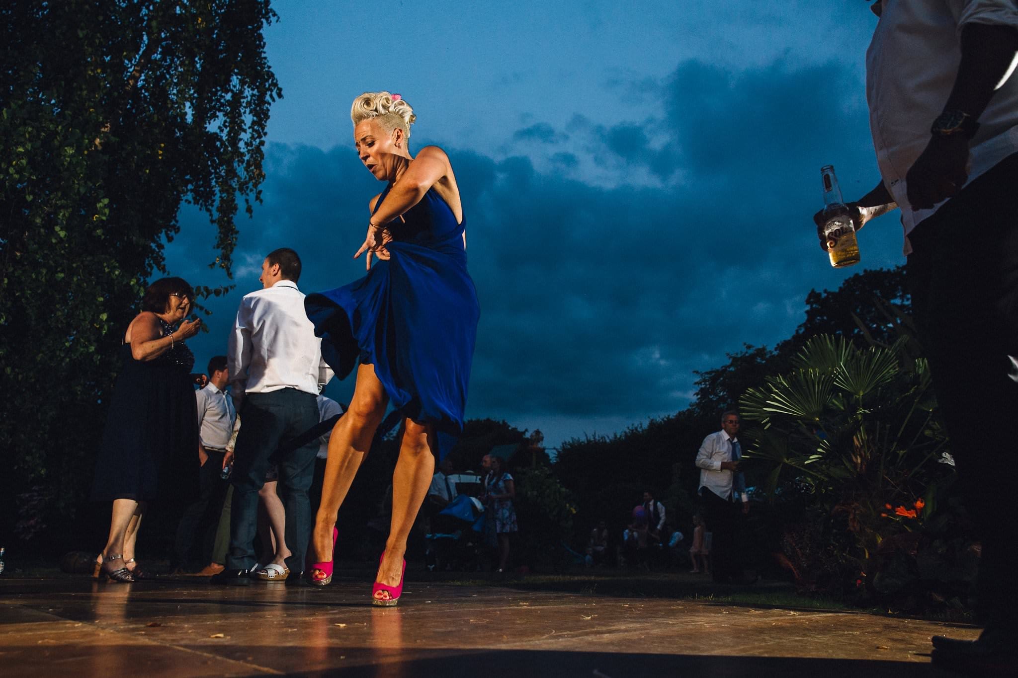 outdoor dance floor