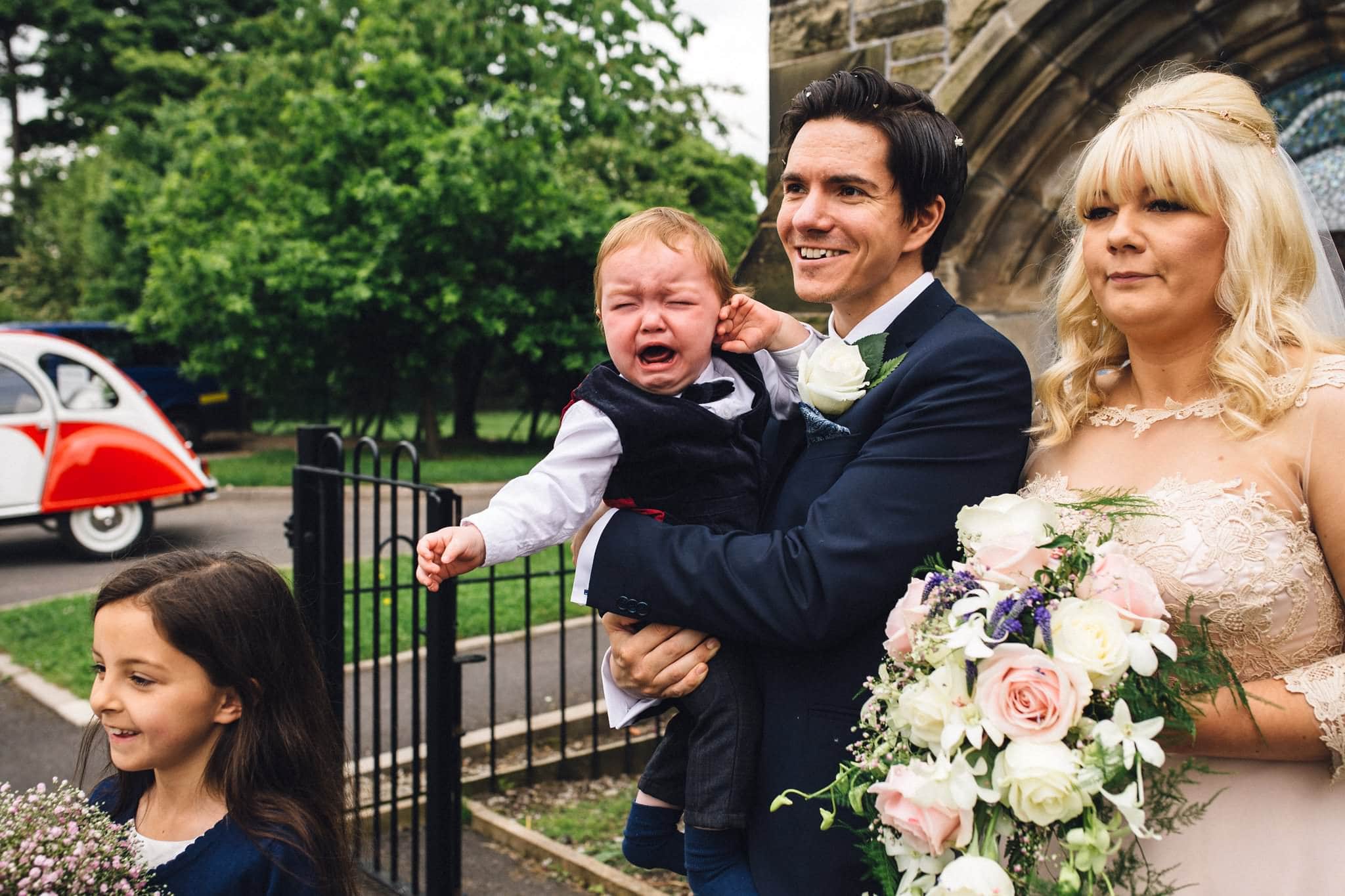 babies at weddings