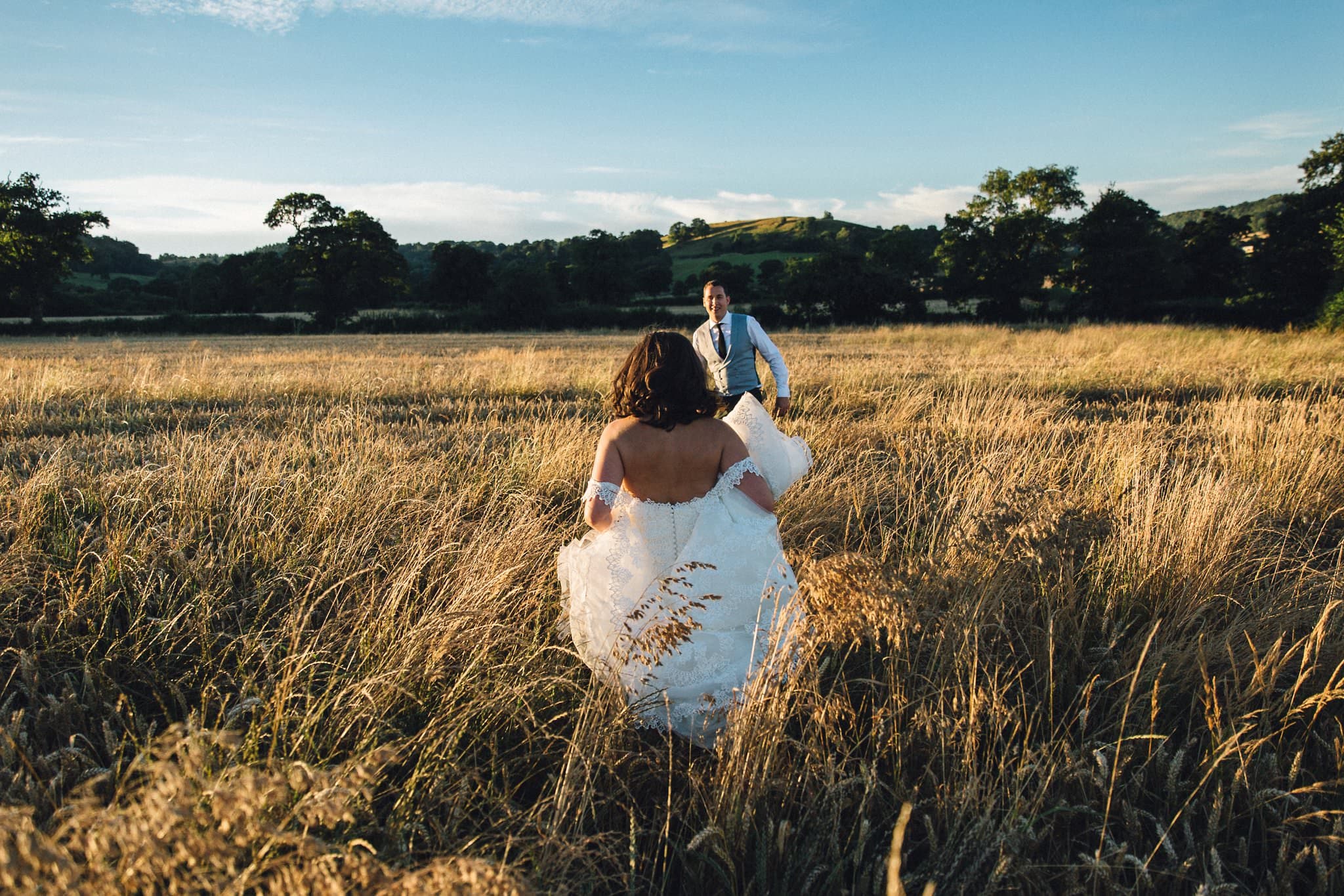 back garden wedding