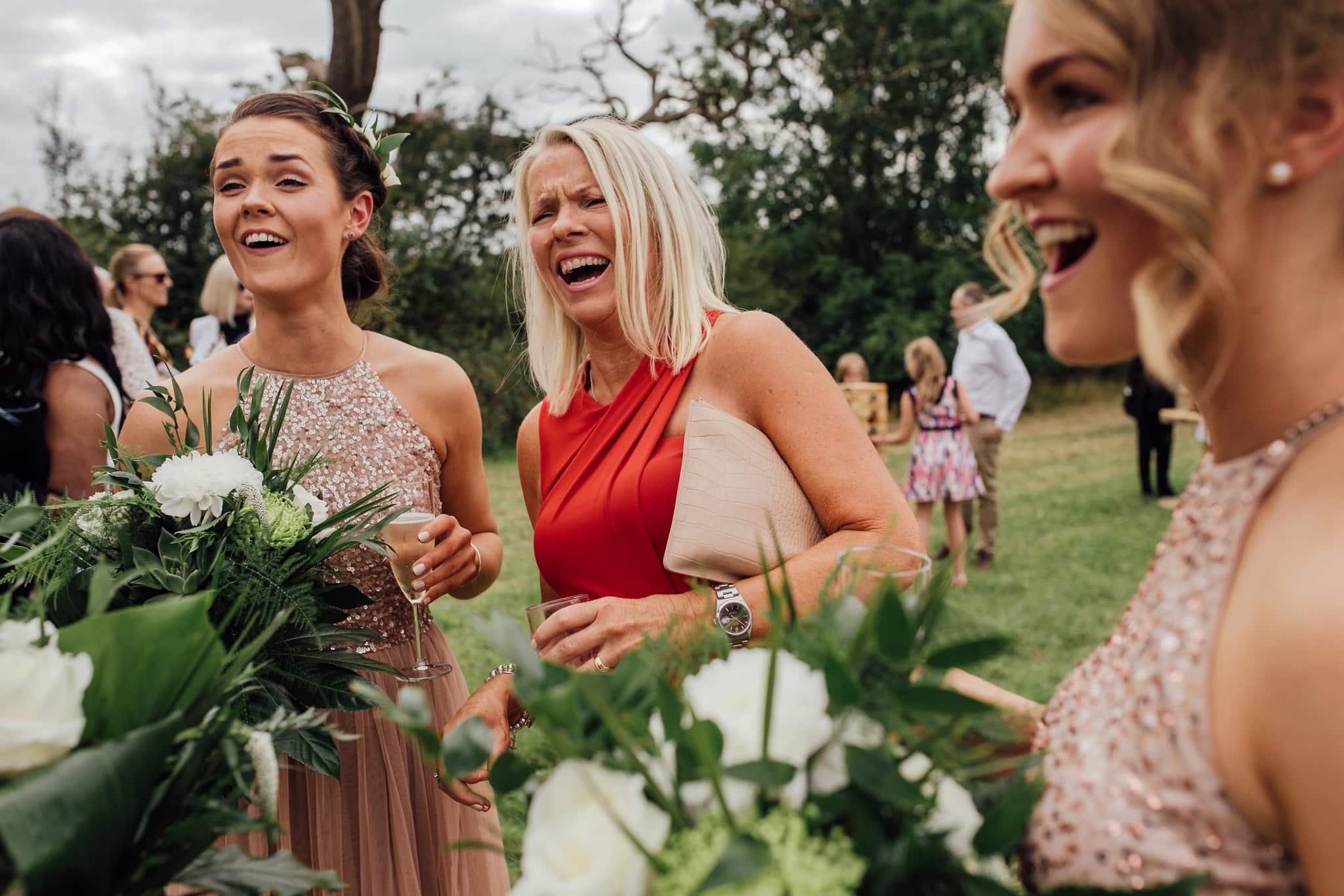 gold sparkly bridesmaids dresses