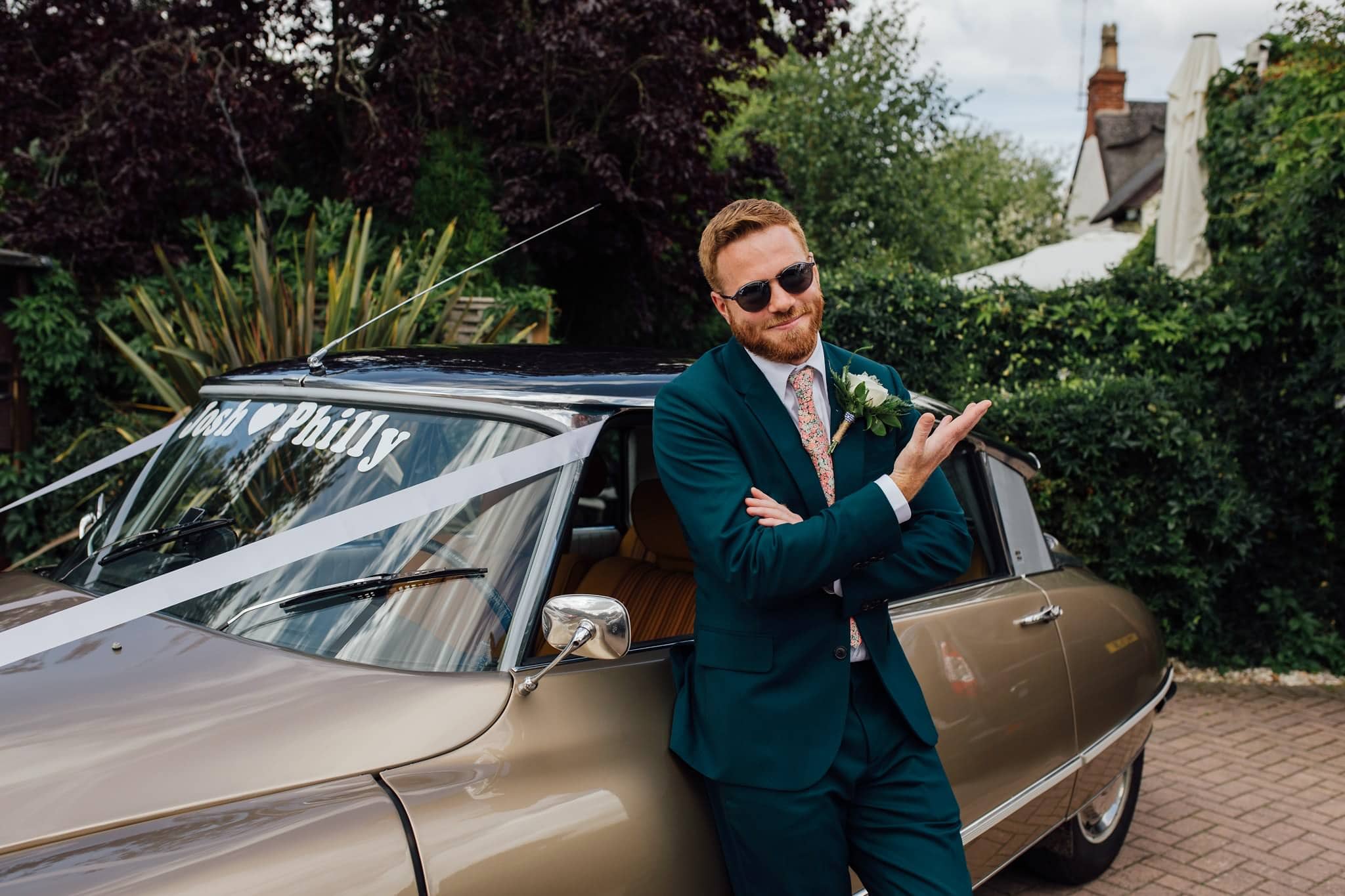 wedding transport citroen ds