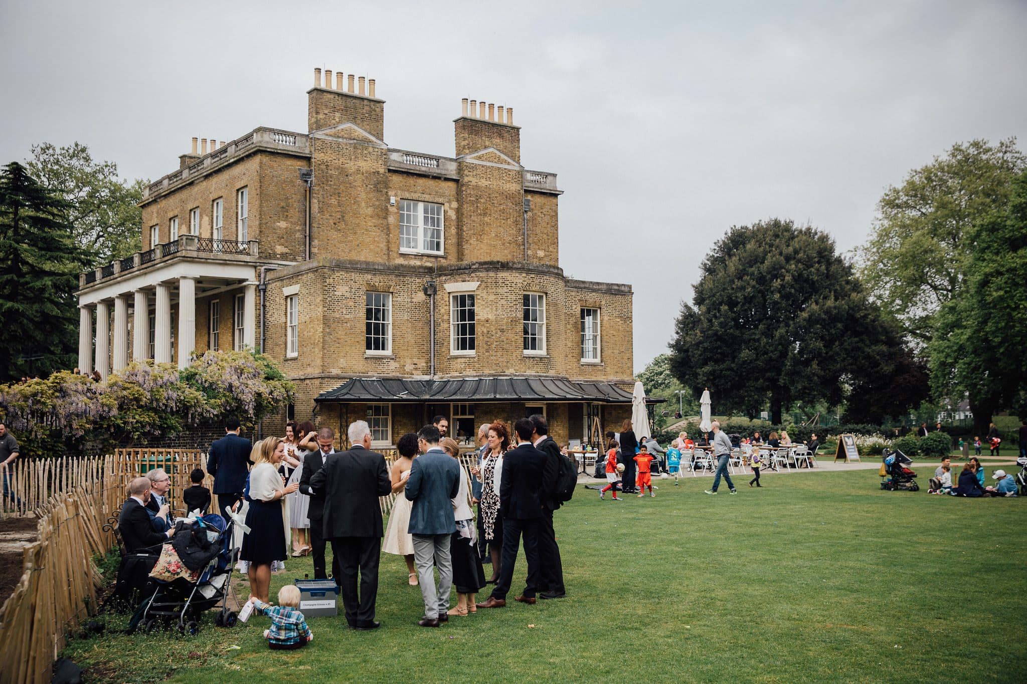 clissold house drinks reception