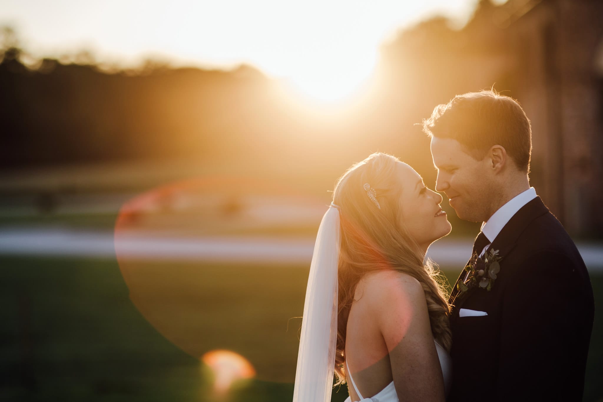 summer wedding light