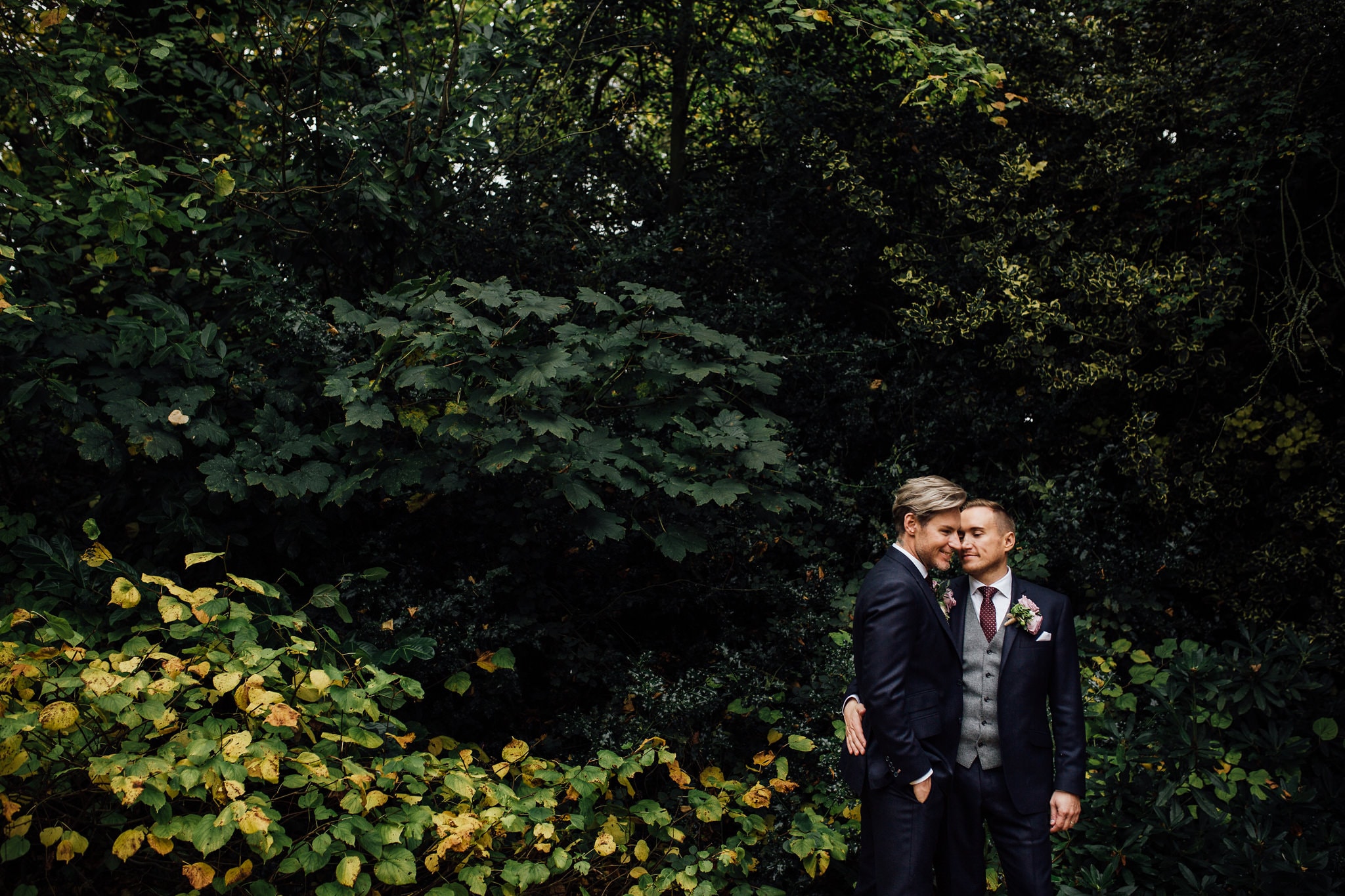 gay wedding portrait