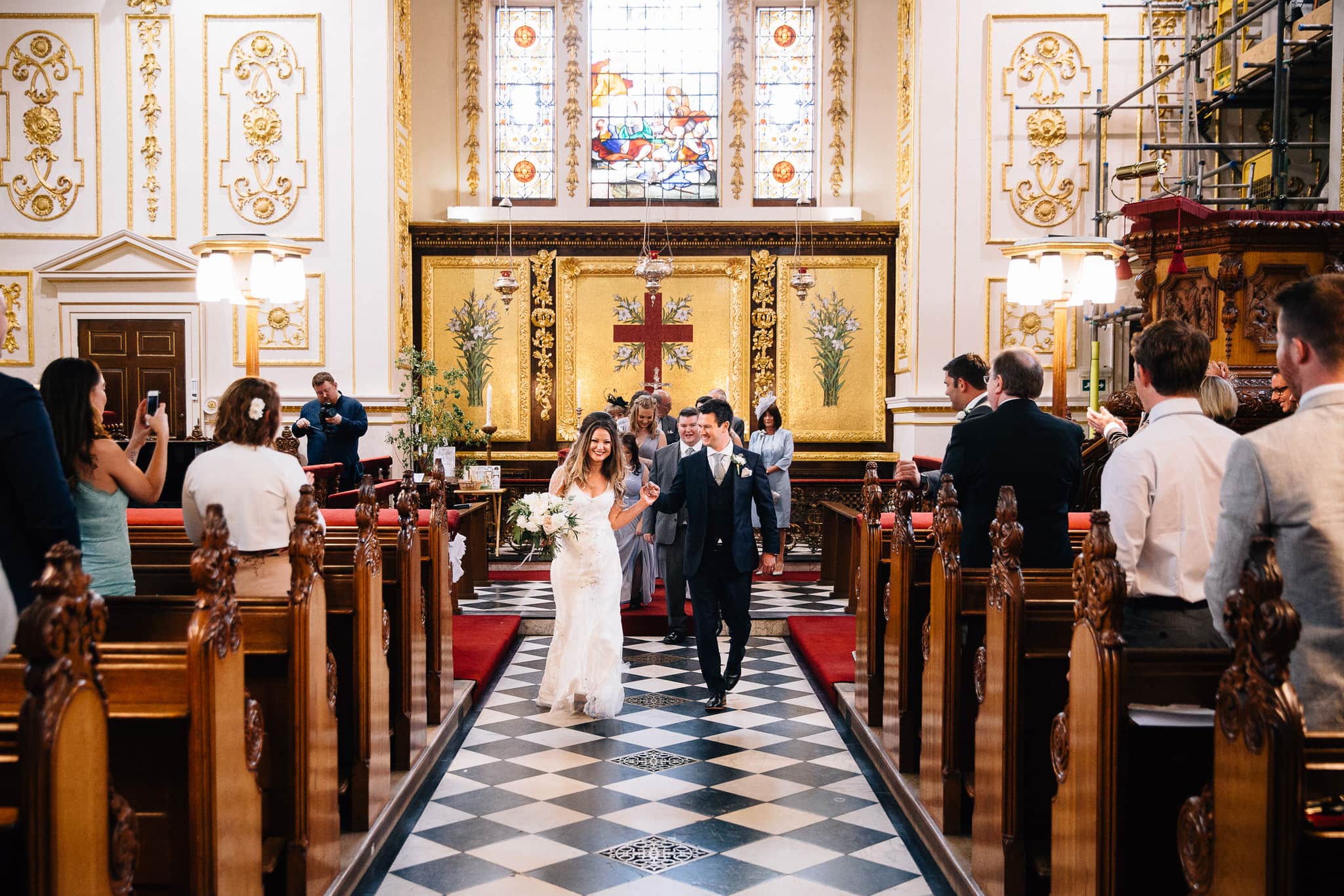 ceremony walking out