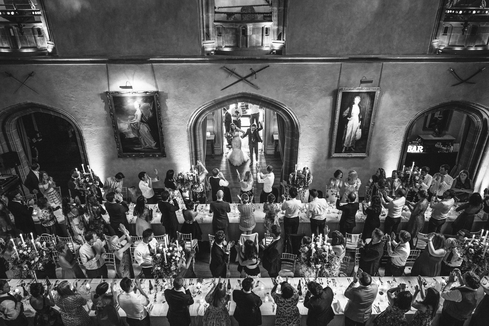 banqueting hall bride and groom entrance