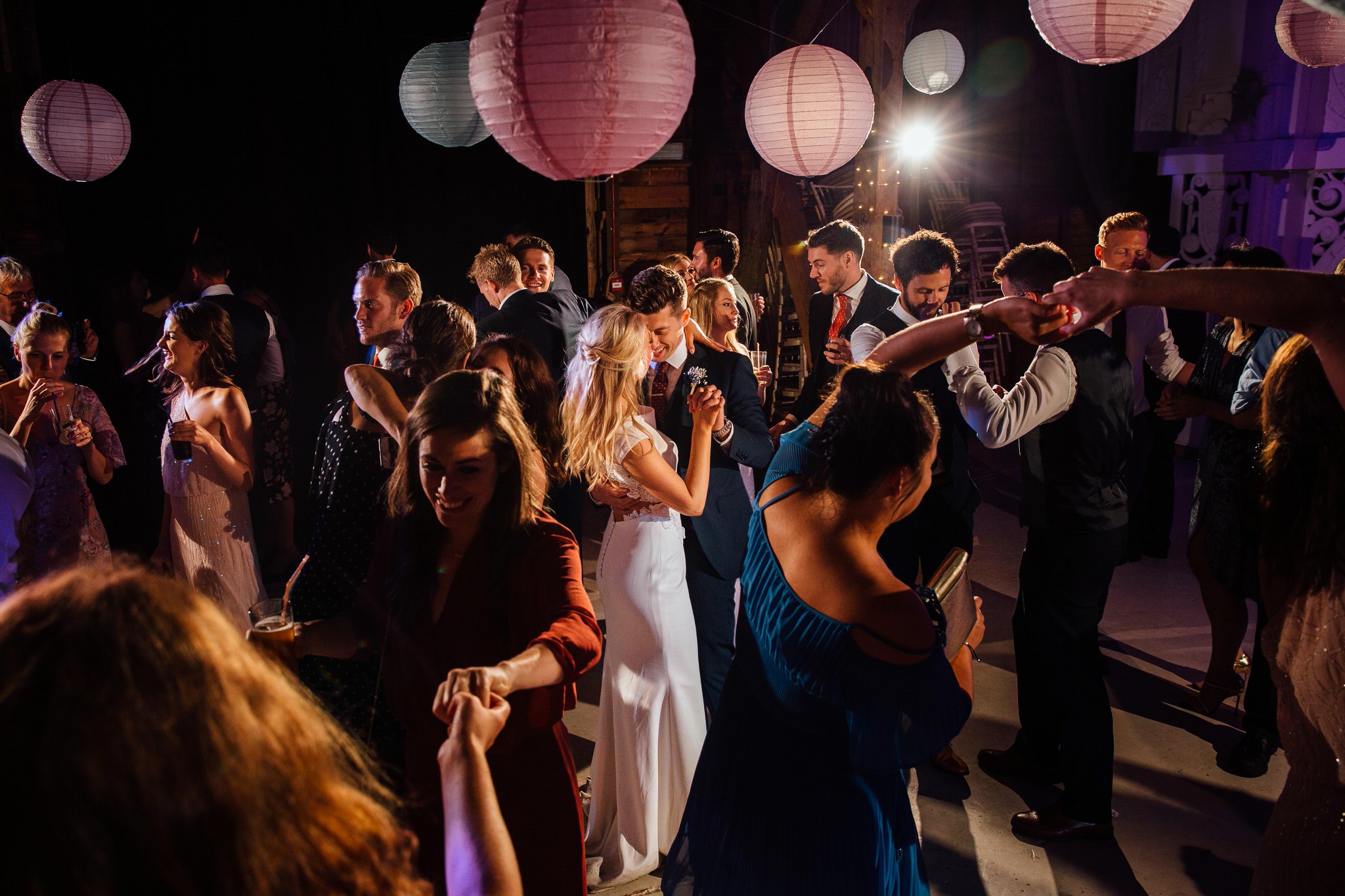 barn wedding first dance