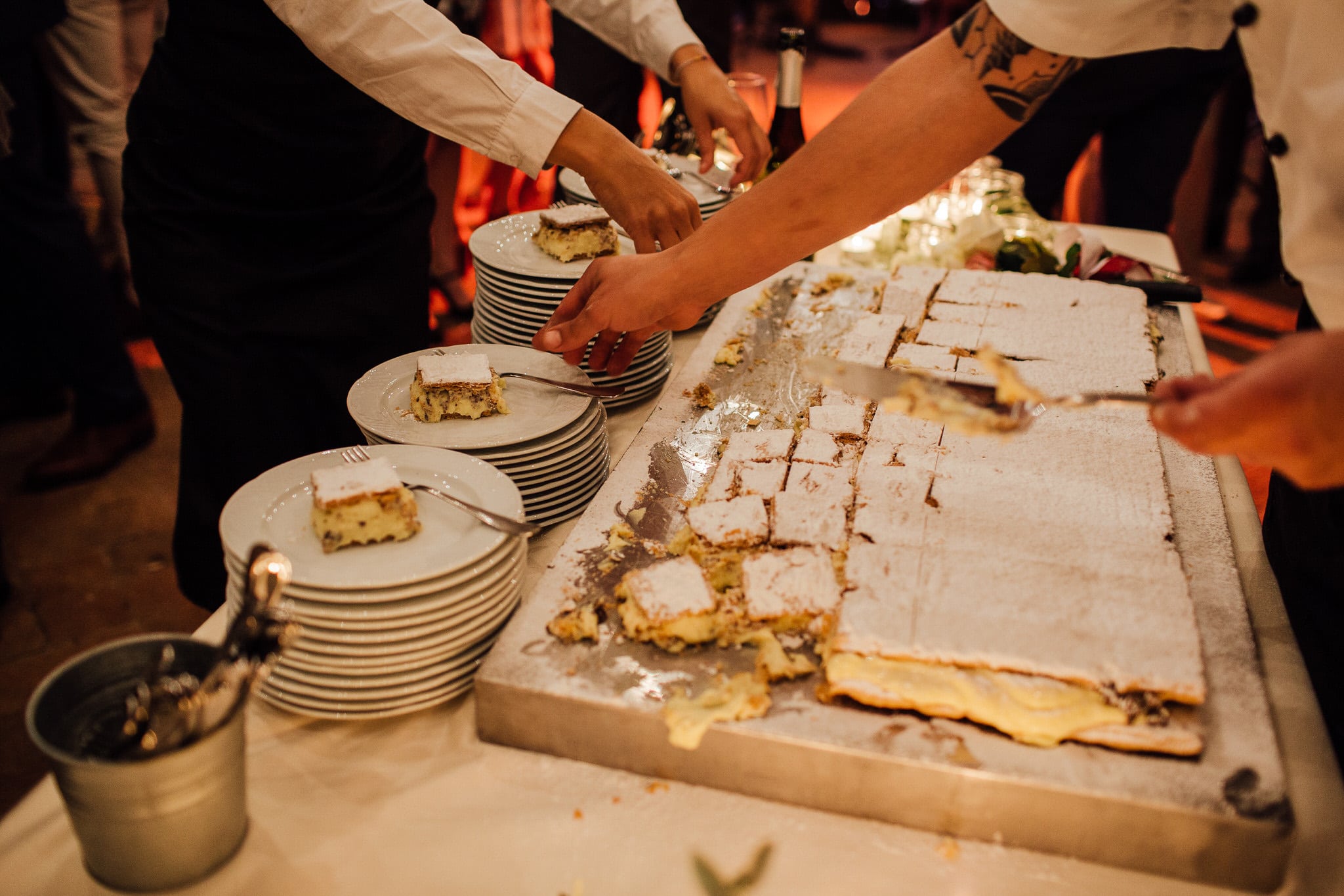 Italian wedding cake