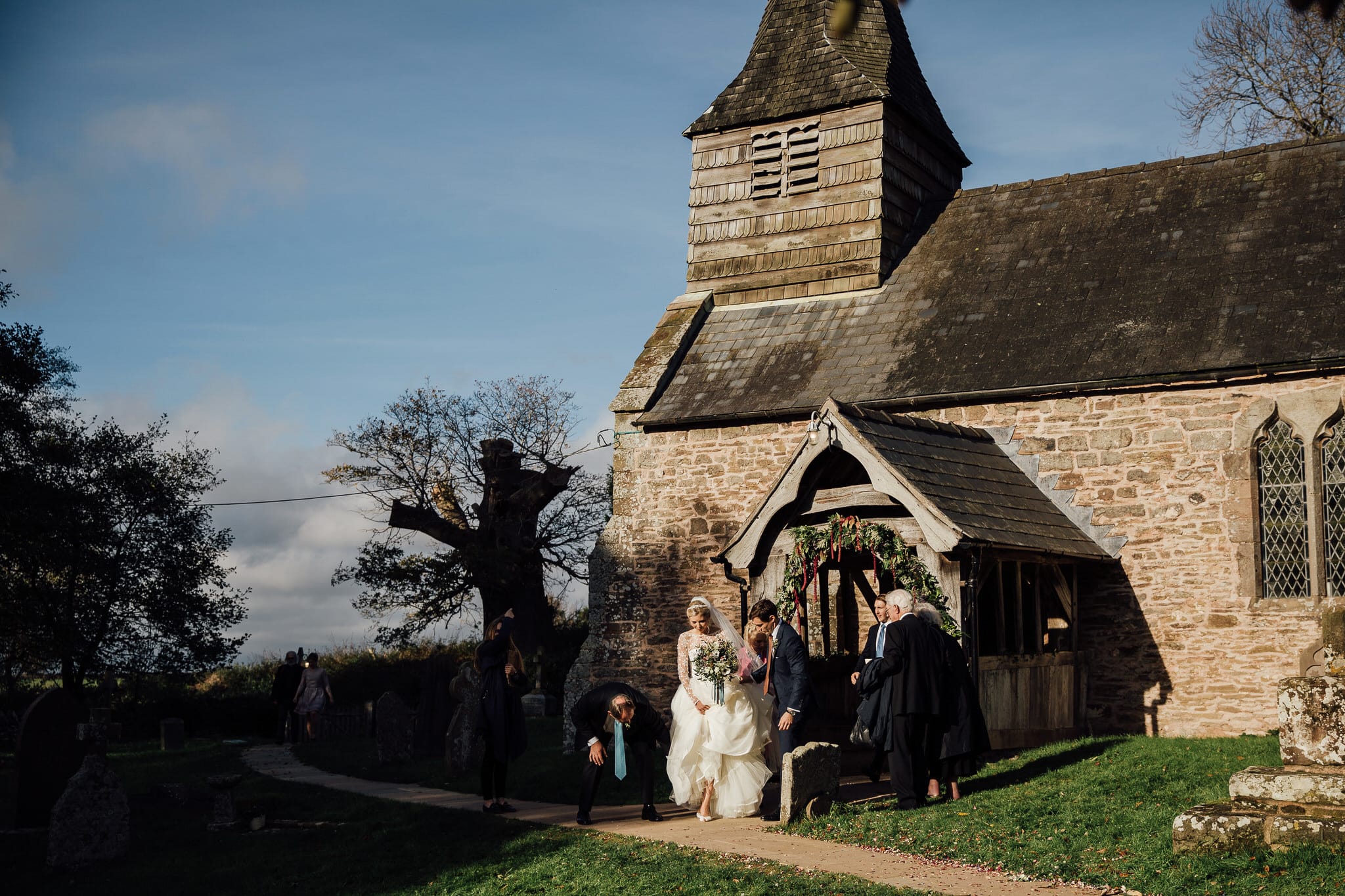 Dewsall Court church