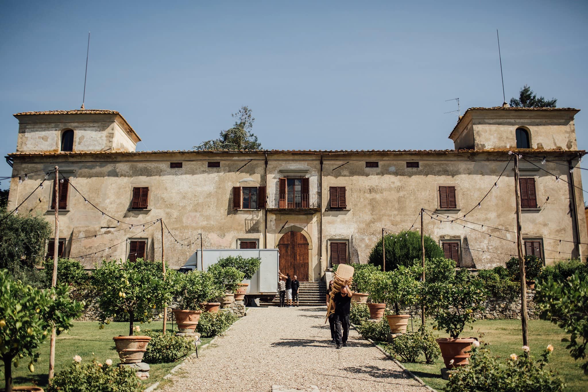 Villa Medicea di Lilliano Italian wedding venue