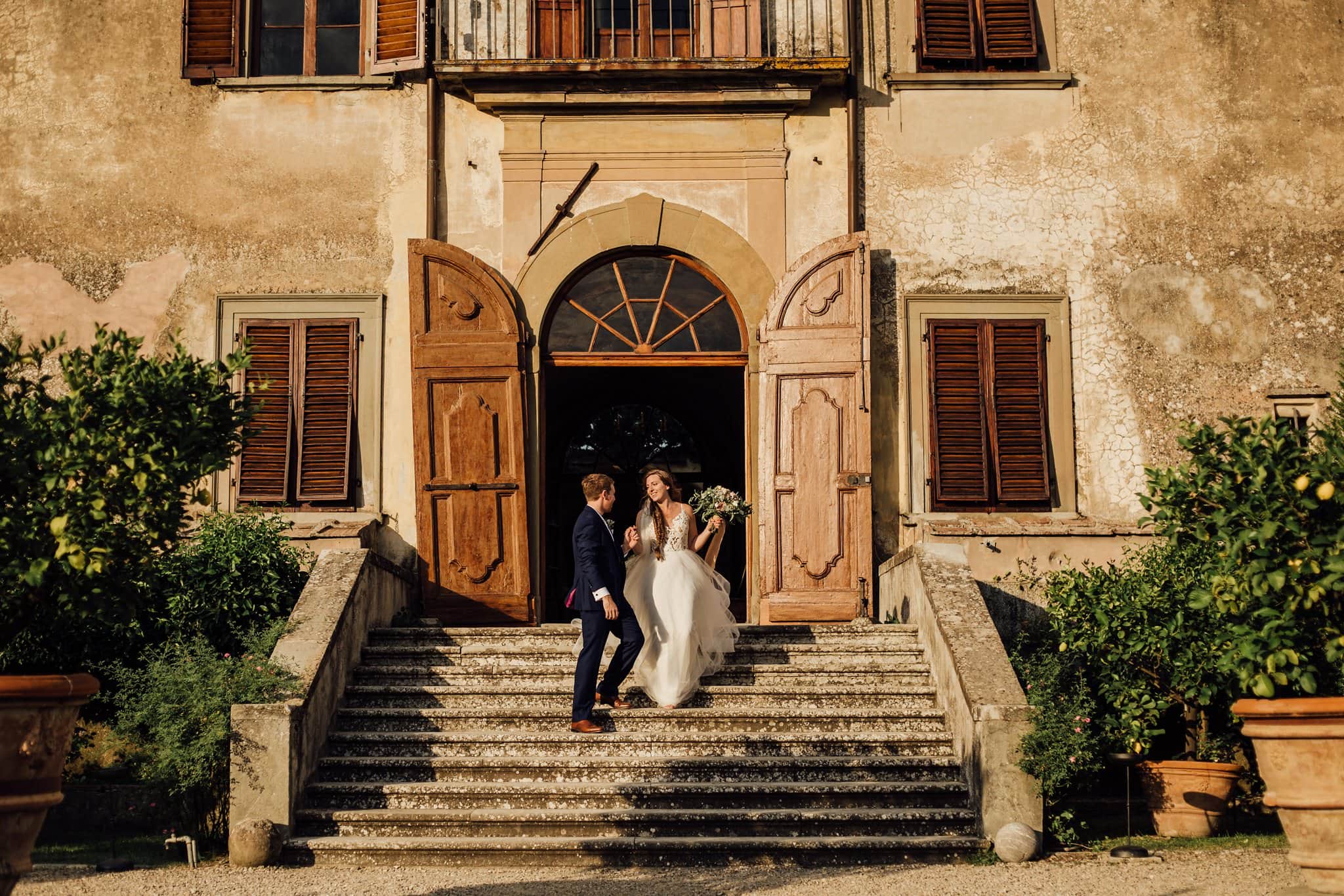 destination wedding at Villa Medicea di Lilliano Italy