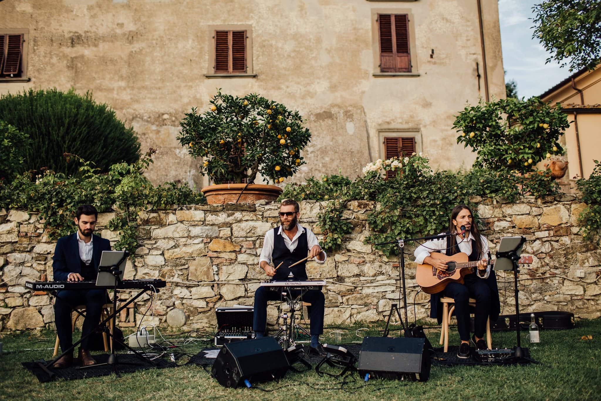wedding band in Italy
