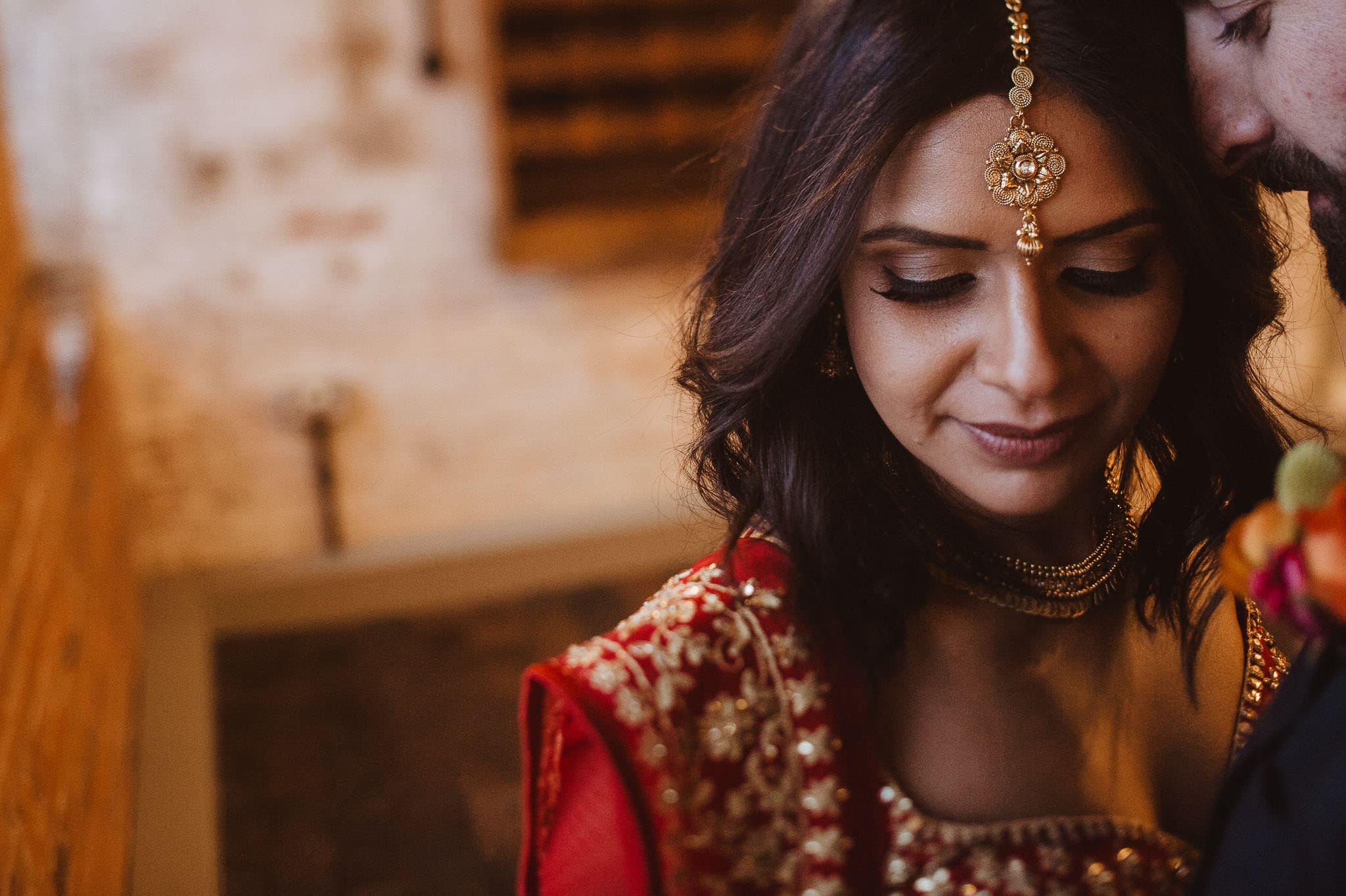 indian bride close up