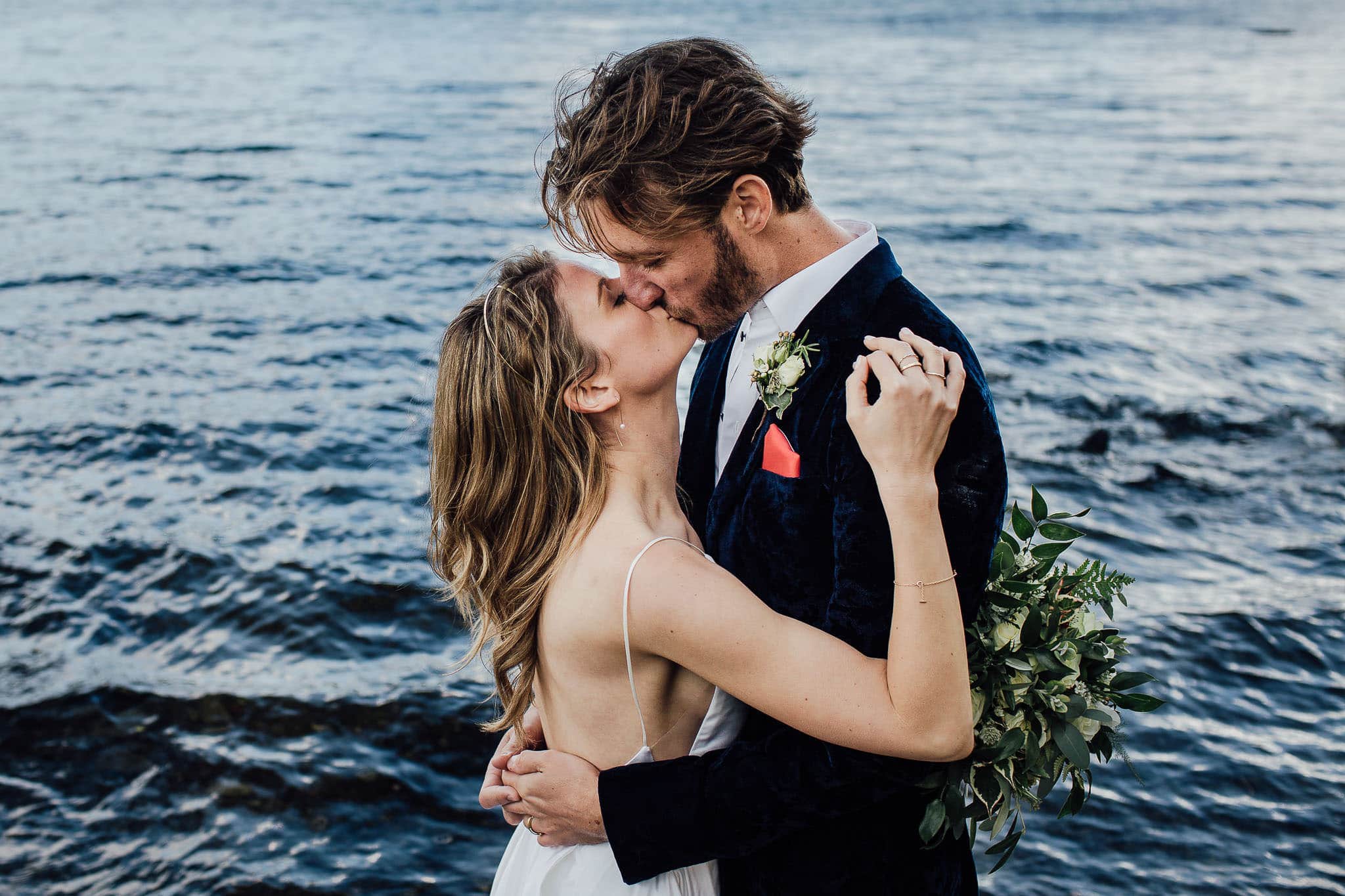 wedding by the lake