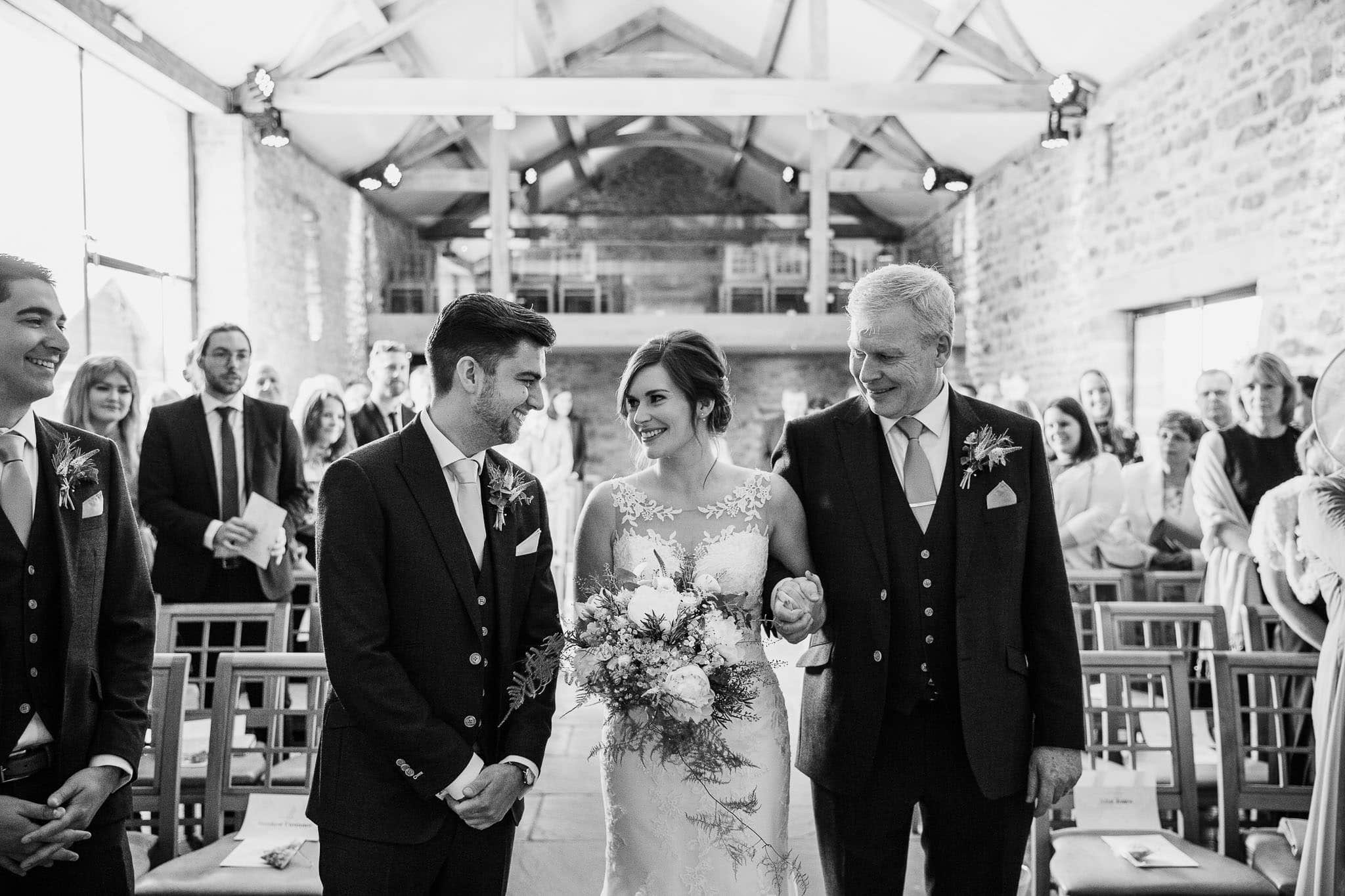 dodford manor spring wedding ceremony