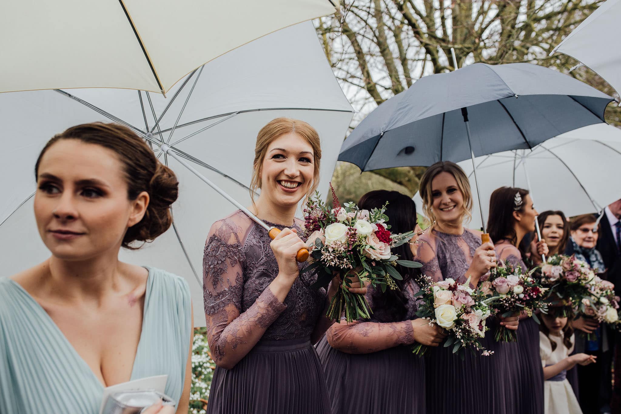 lilac lace bridesmaids dress