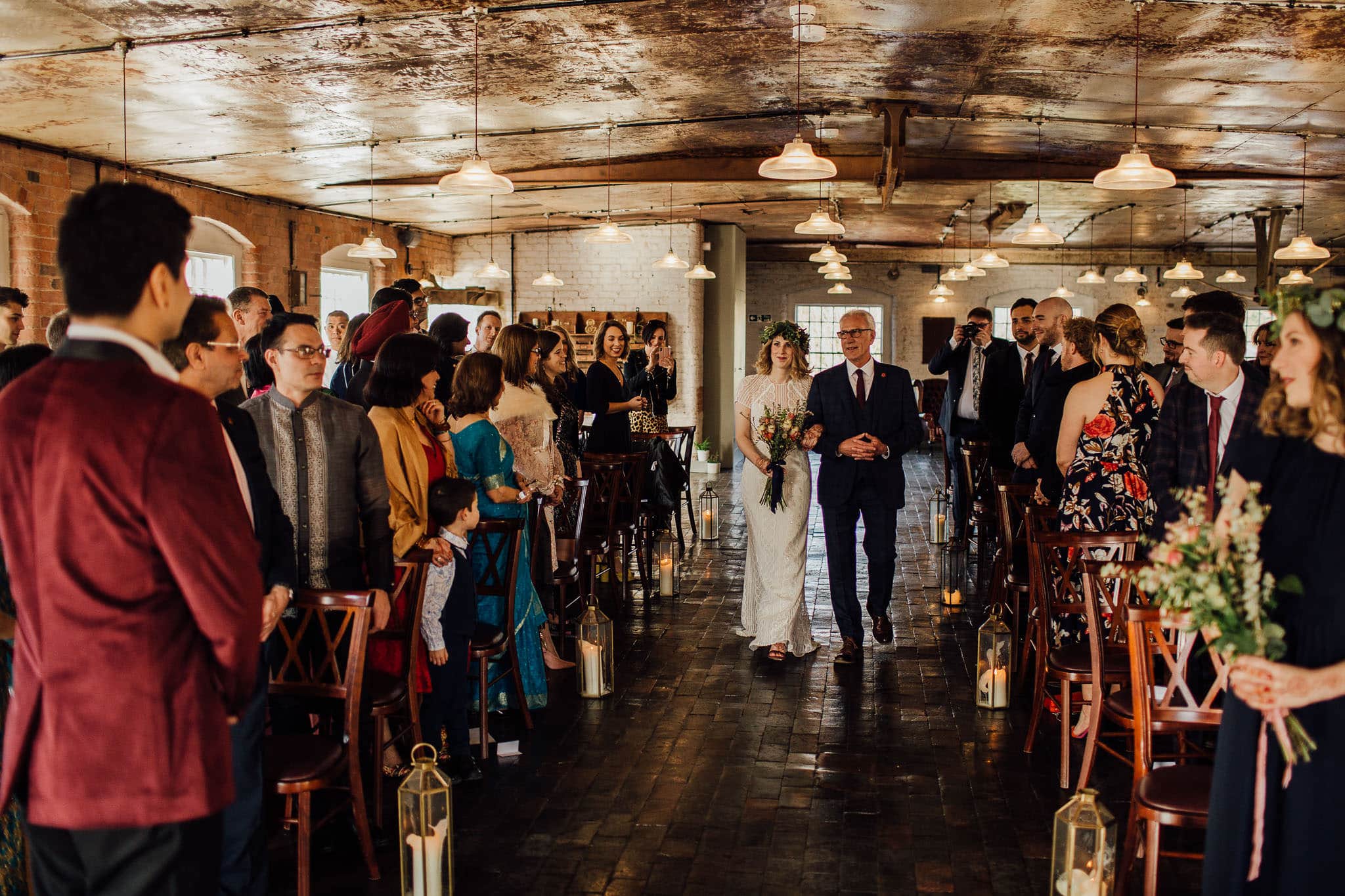 west mill wedding ceremony