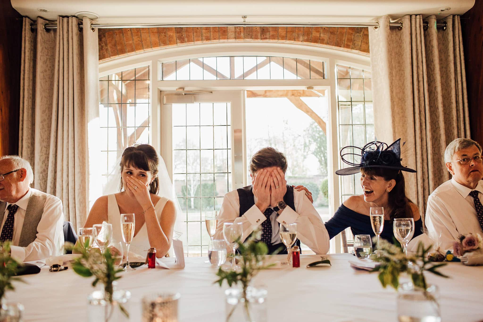 emotional reactions to wedding speeches