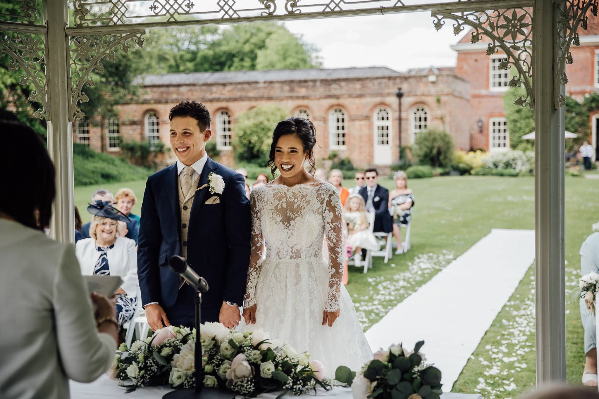 Lainston House wedding