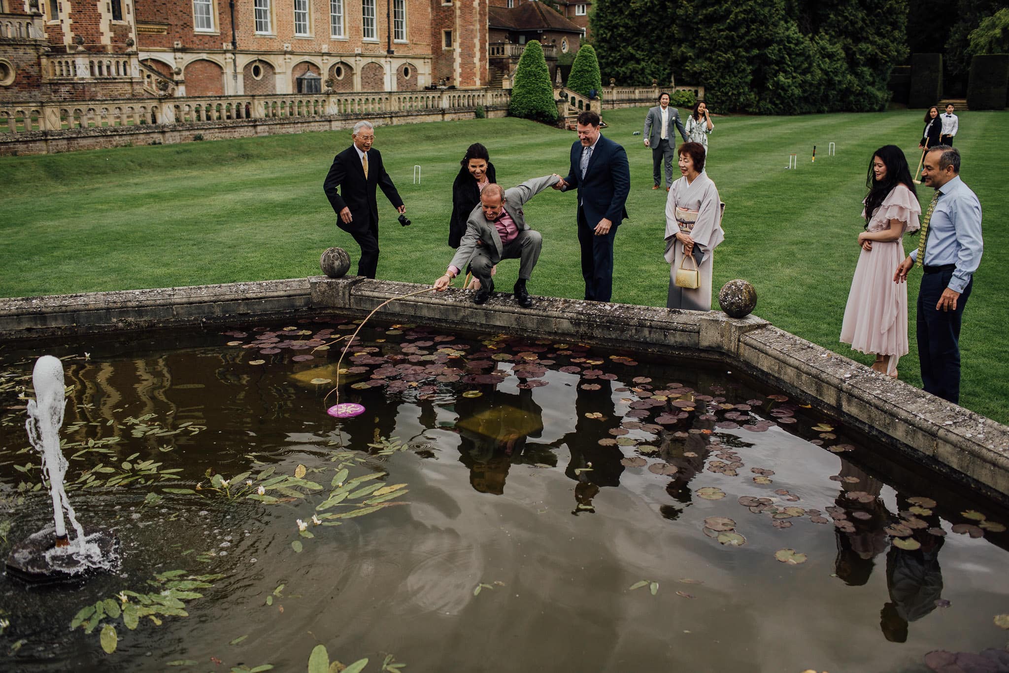 wedding day lawn games