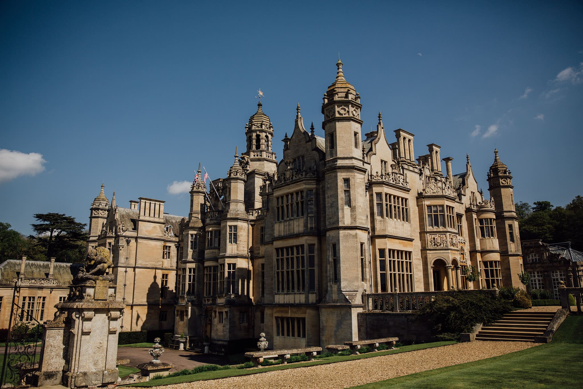 Harlaxton Manor wedding photography