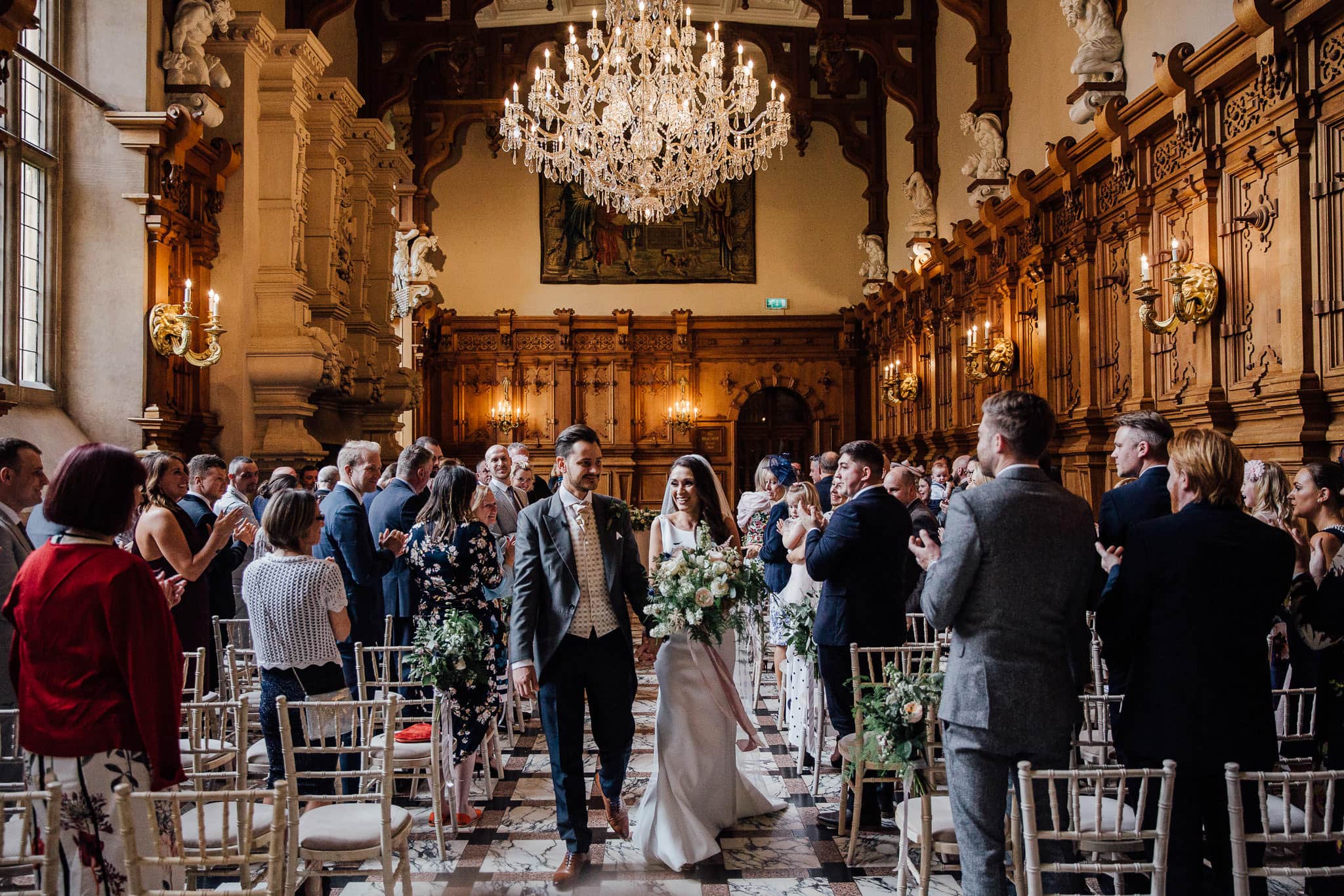 Harlaxton Manor wedding