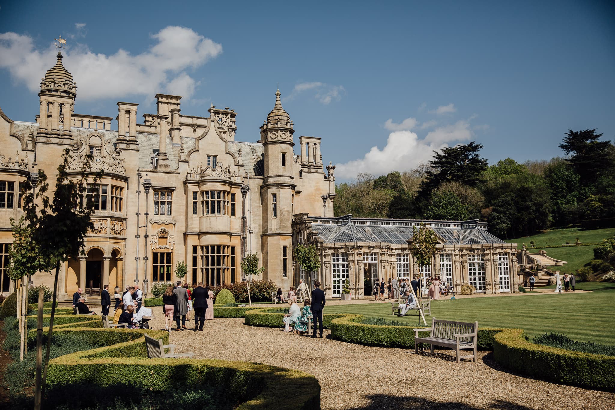 Harlaxton College wedding