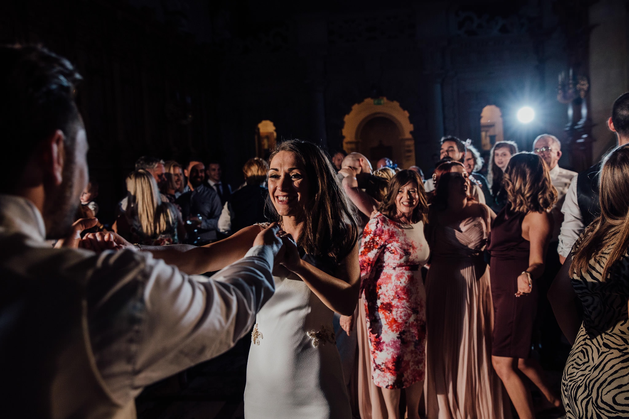 bride dancing