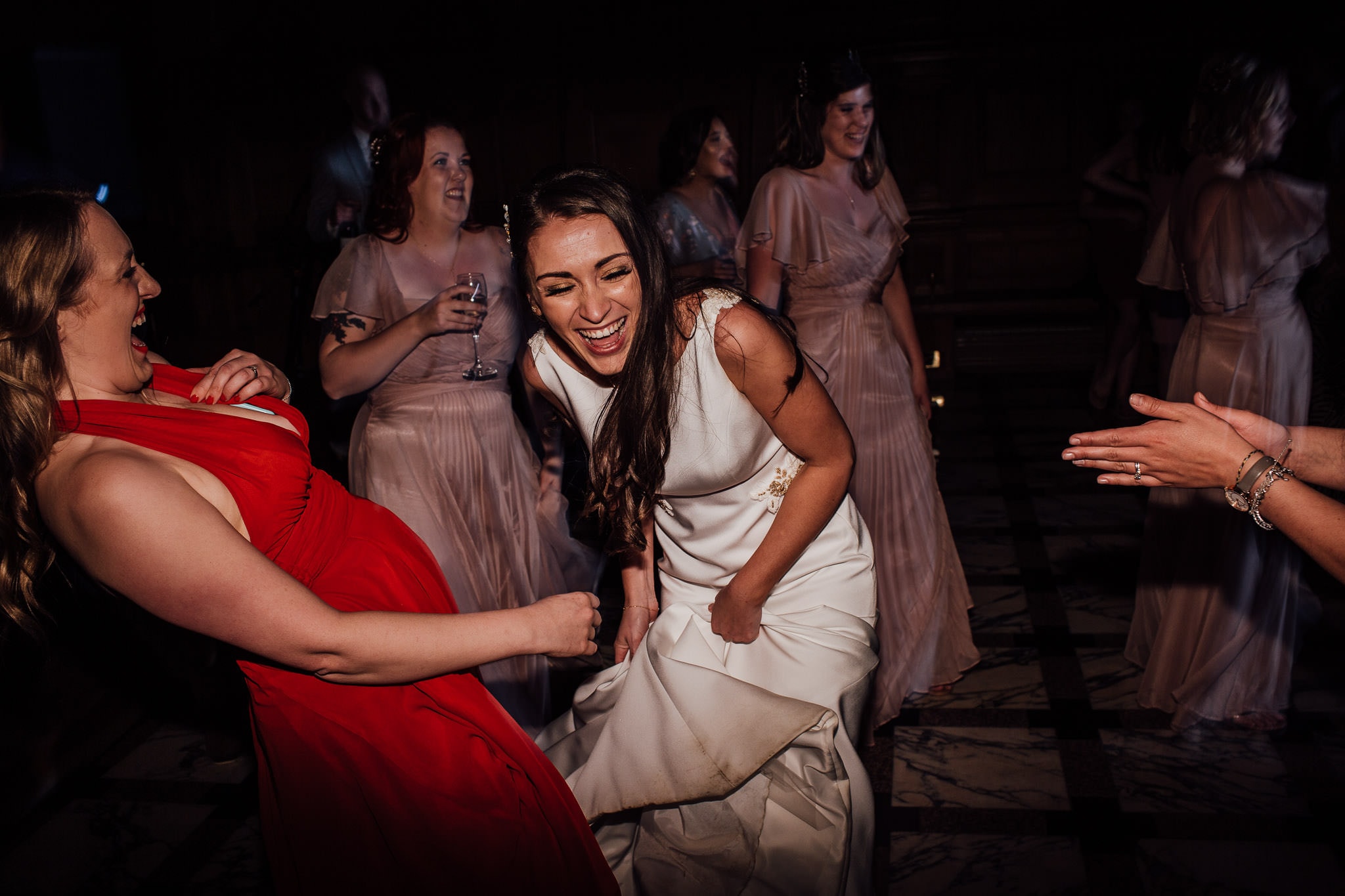 bride dancing