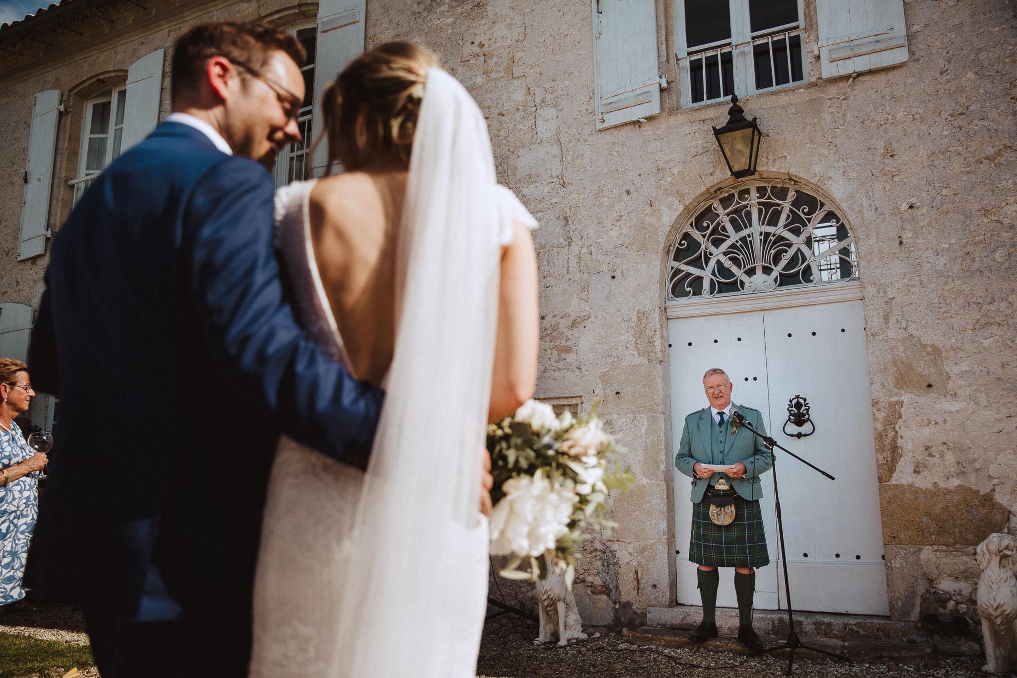 Father of the bride speech outside the Chateau