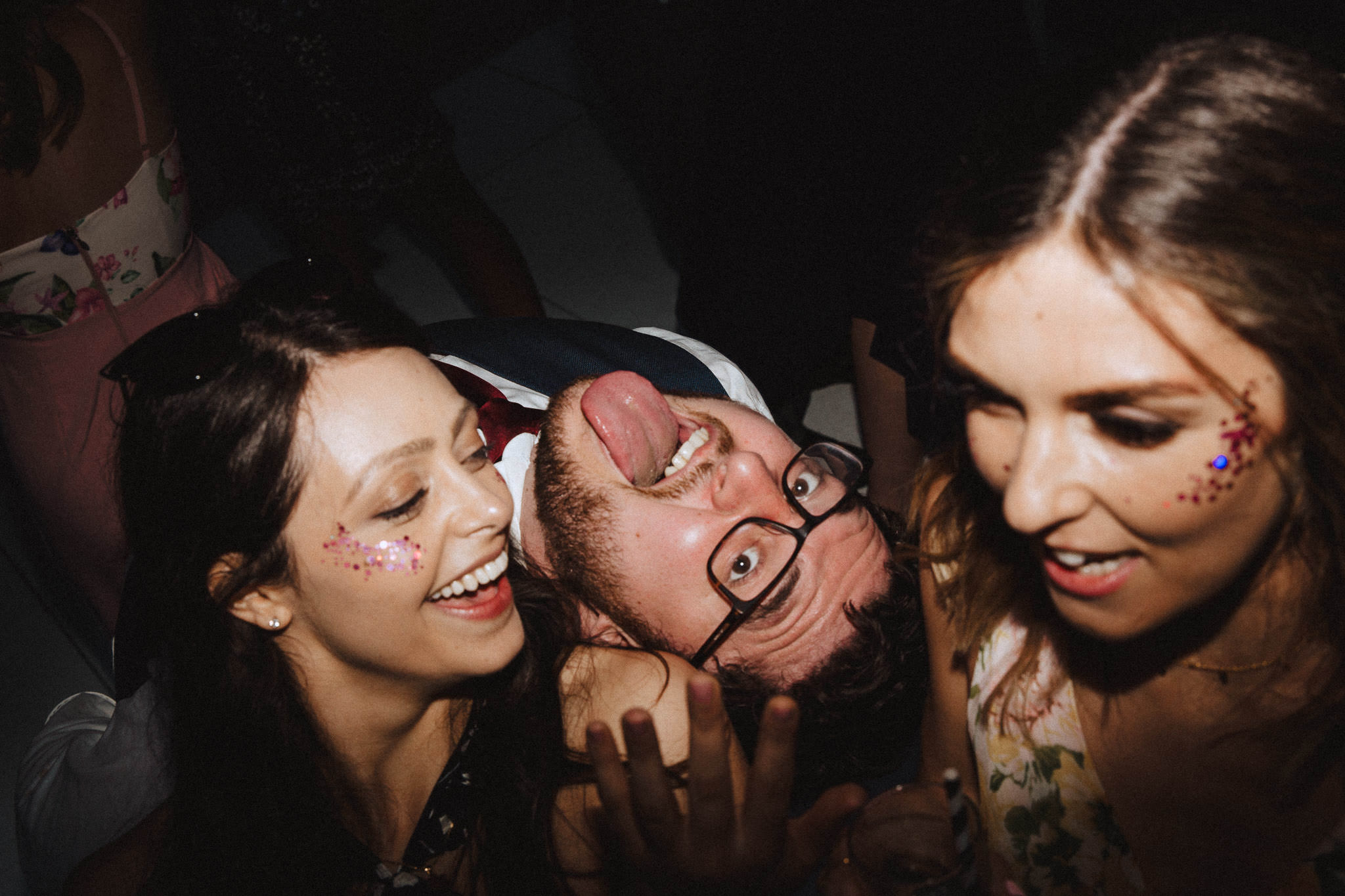 crazy wedding dance floor