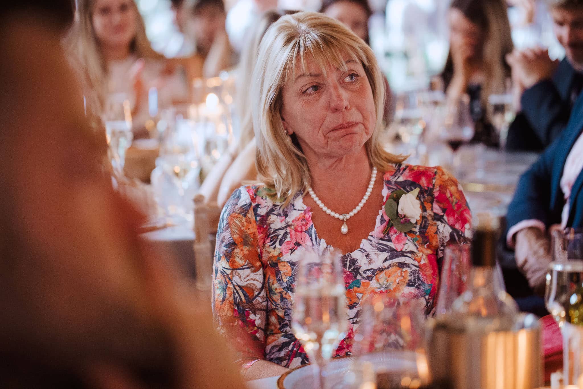 emotional mother of the groom