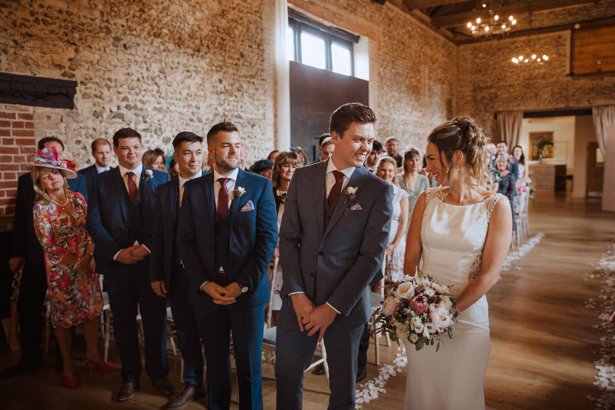 The Granary Estates Wedding ceremony