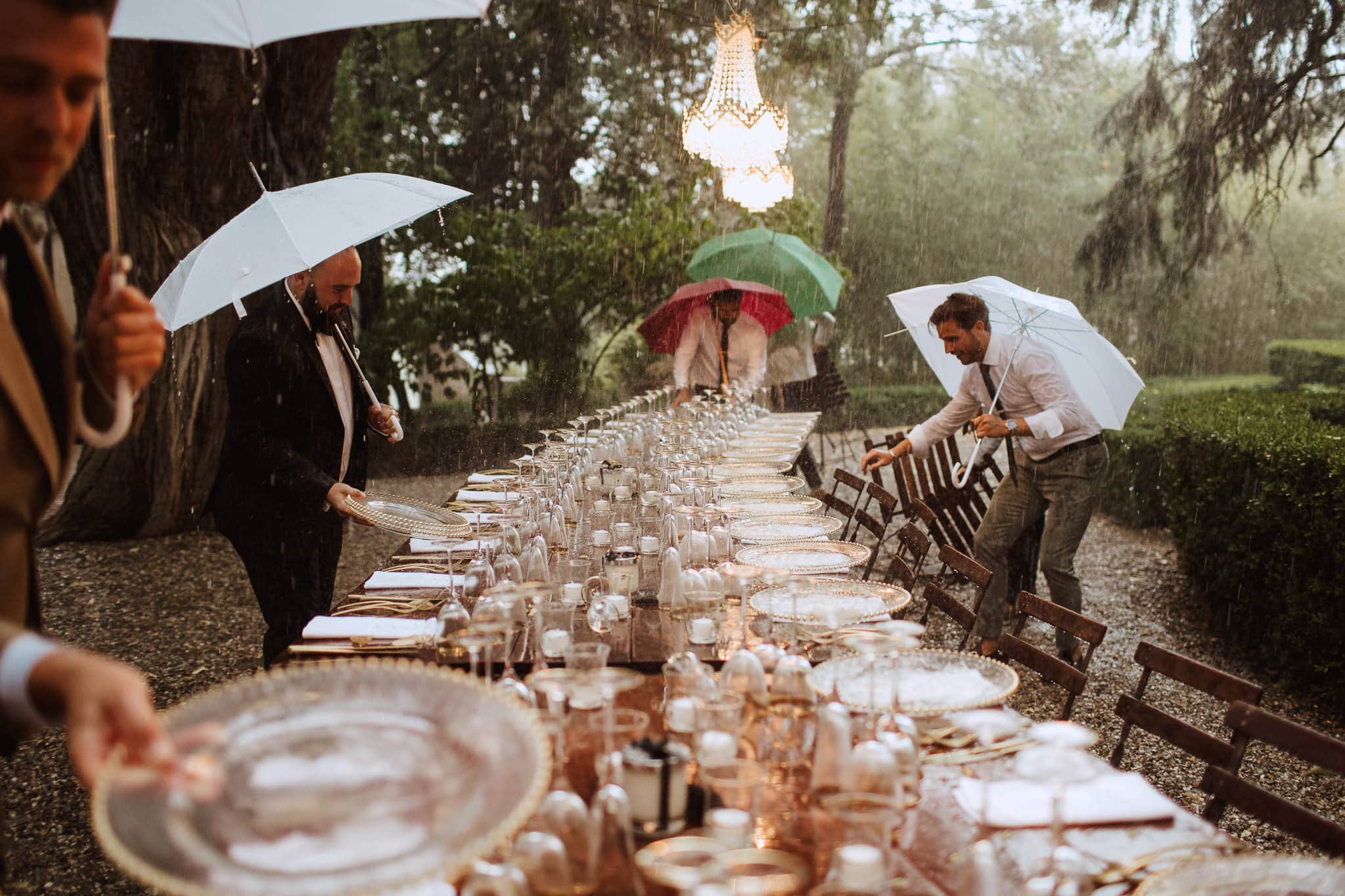 rainy Borgo Stomennano Wedding