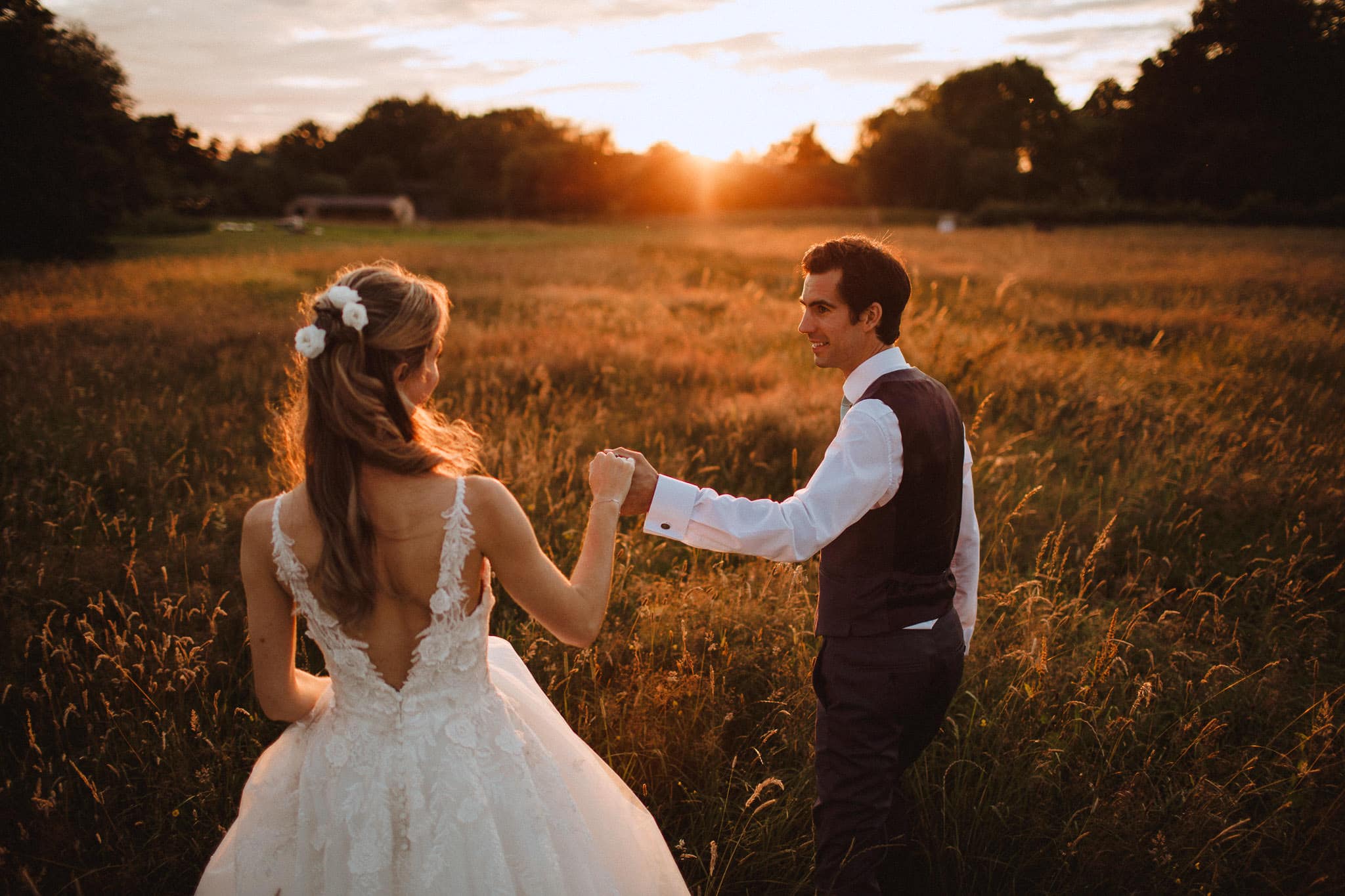 natural sunset portraits