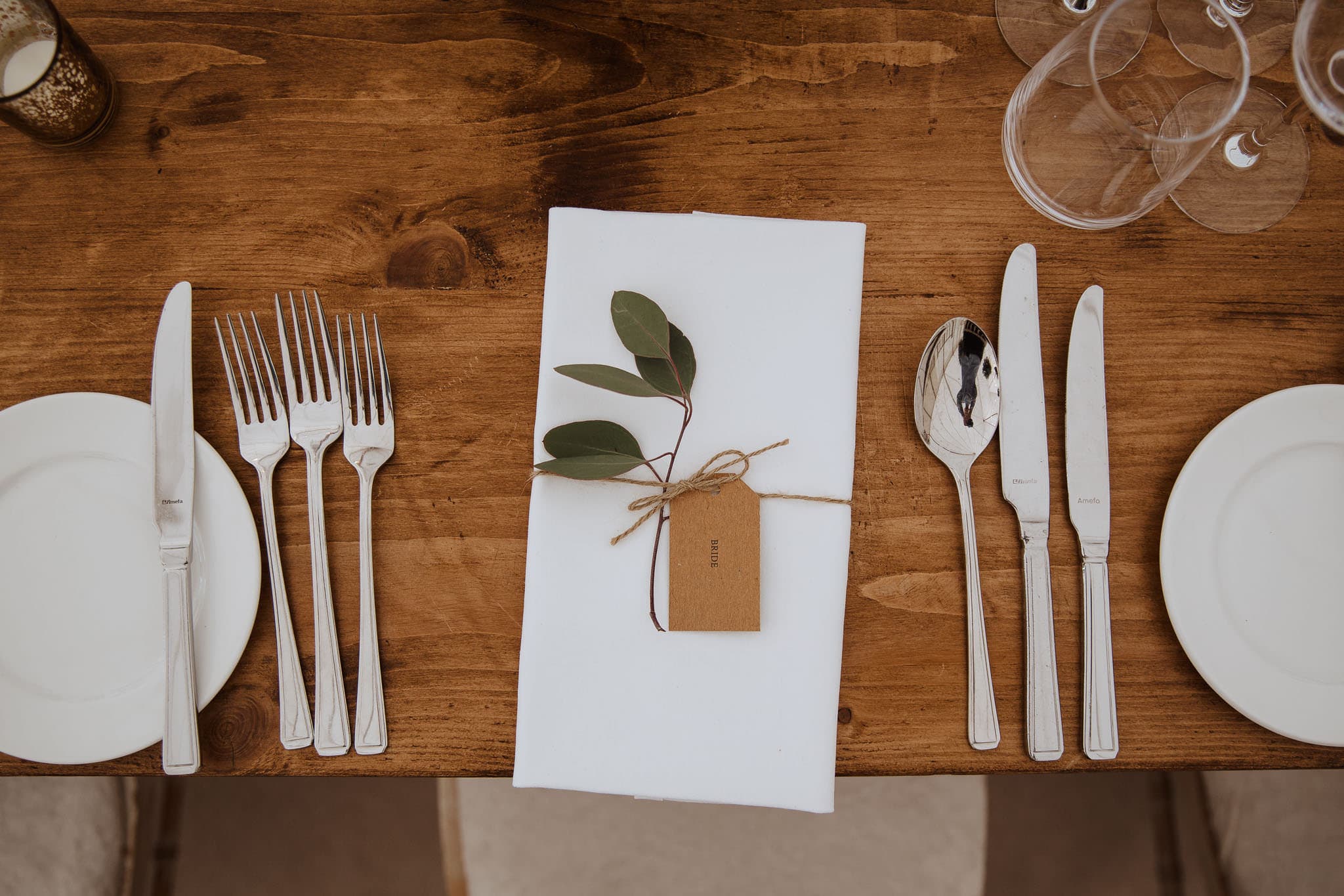 natural table decorations