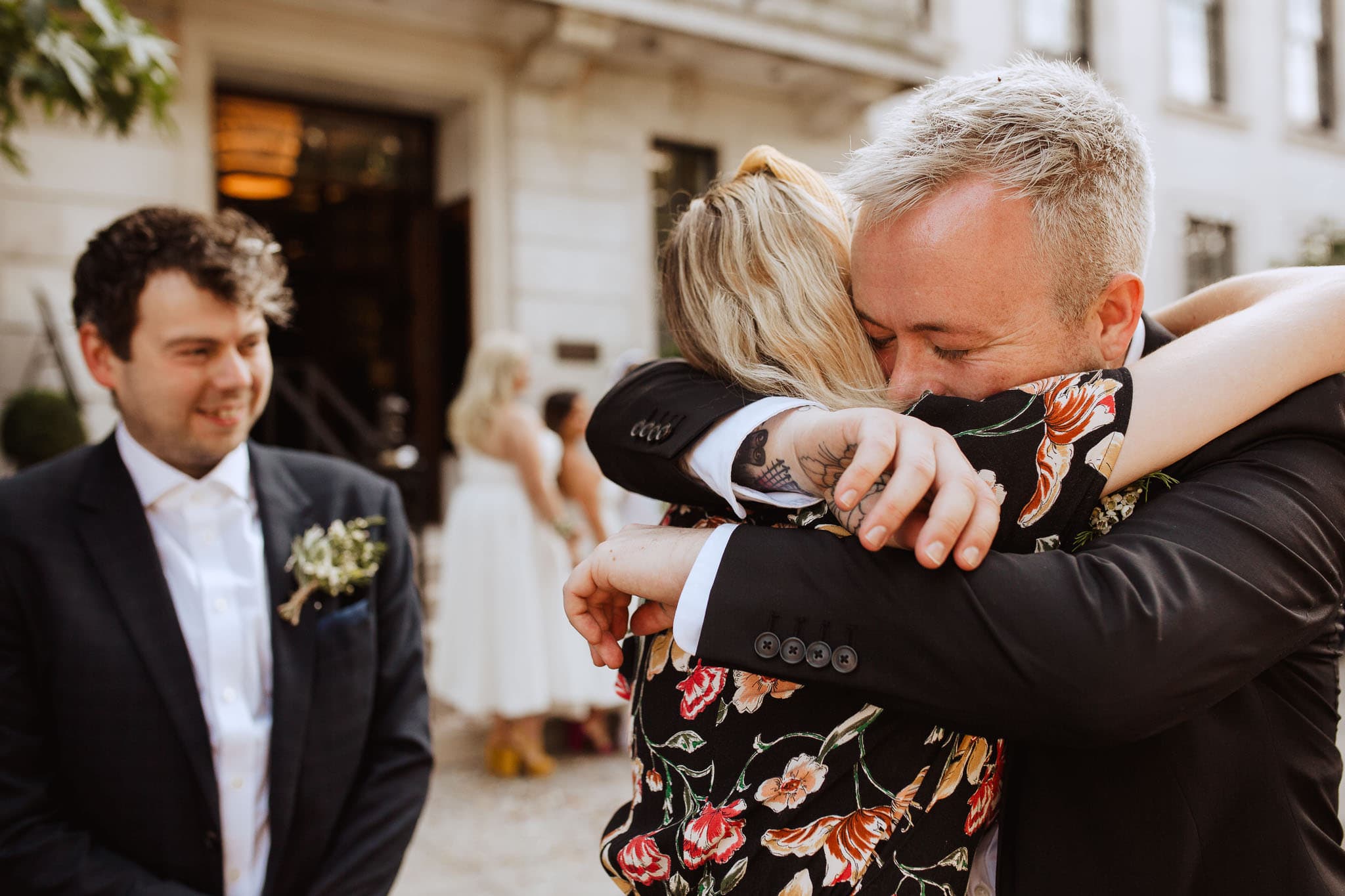 documentary wedding photographer Town Hall Hotel Wedding, London