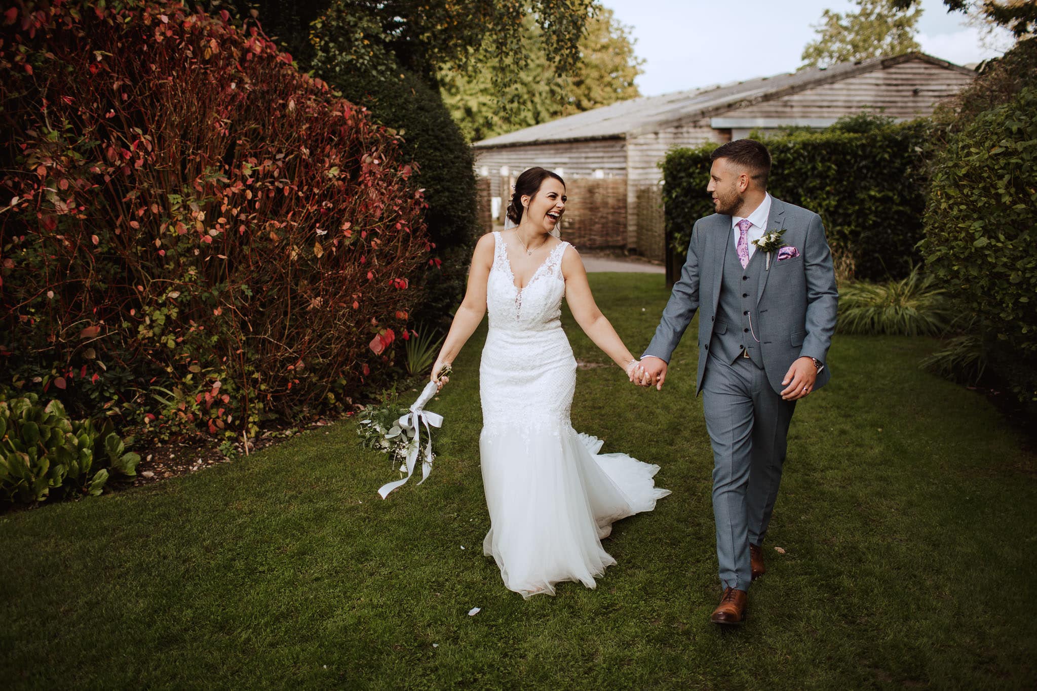 natural wedding photos Newton House Barns Wedding