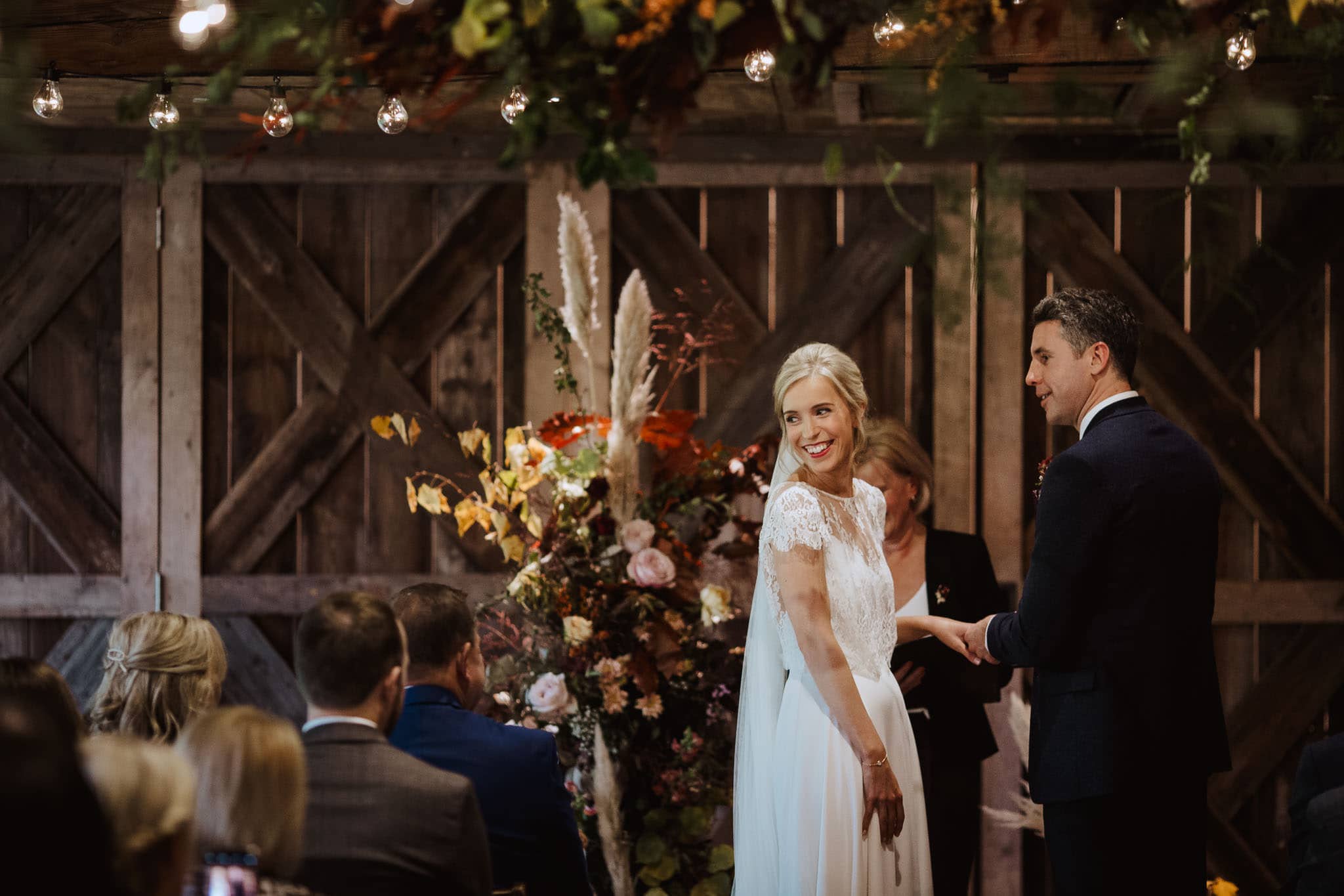 Dewsall Court, Herefordshire wedding ceremony